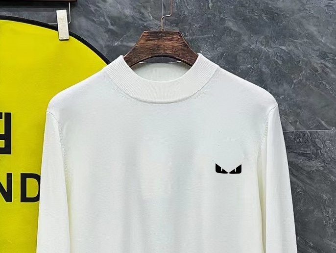Fendi Logo Wool Sweater