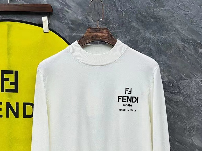 Fendi Logo Wool Sweater