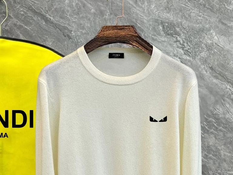 Fendi Logo Wool Sweater