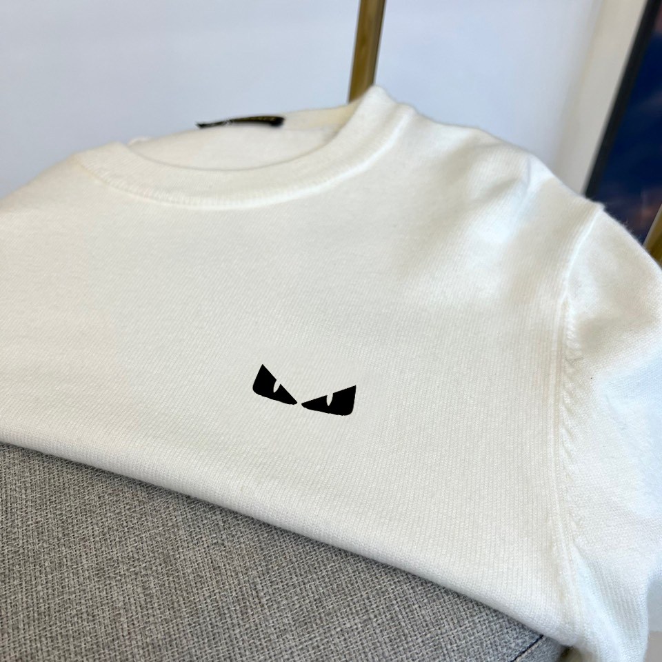 Fendi Logo Wool Sweater