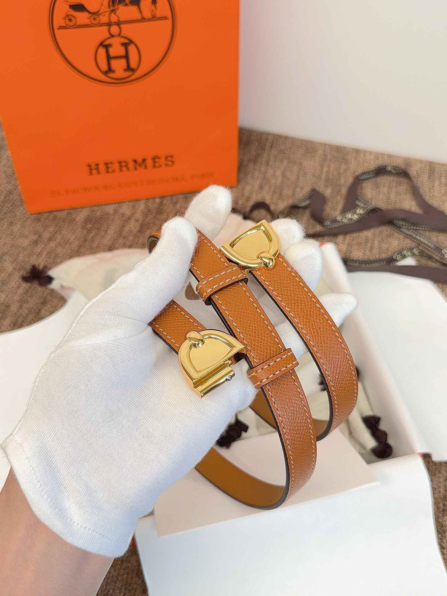 Hermes Belt – 18mm