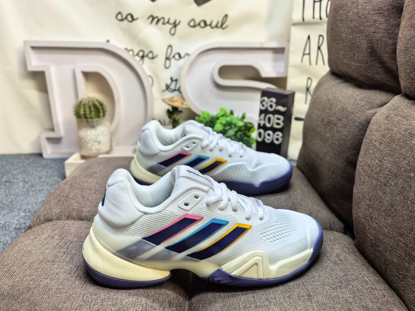 adidas Barricade 14 M Leather Shoes - KK3854