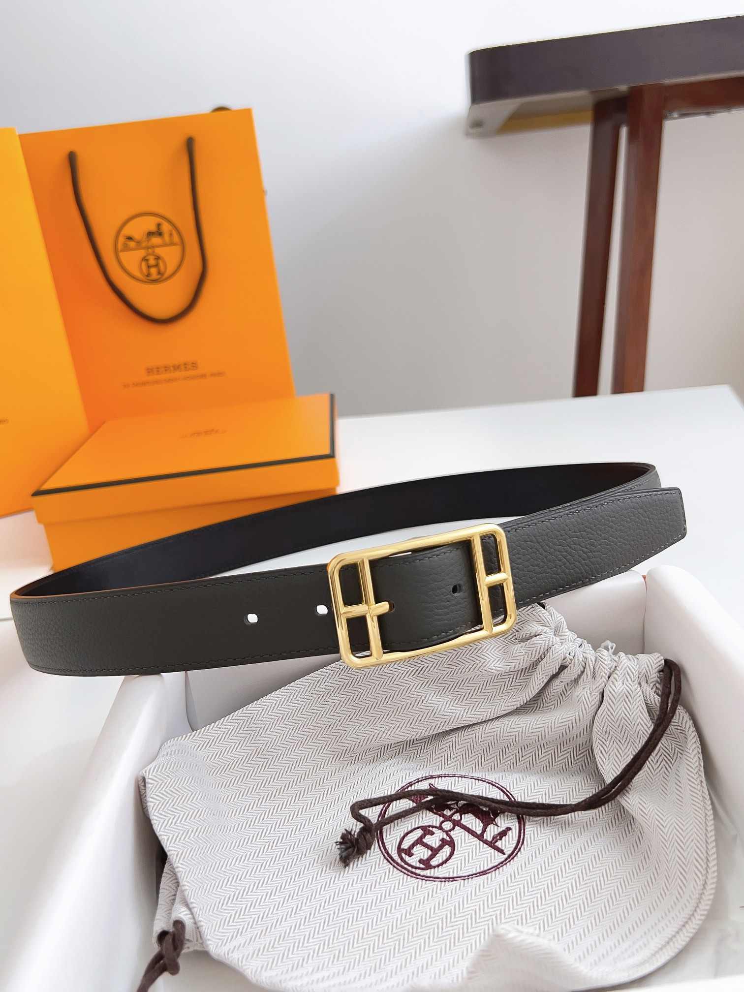 Hermes Belt – 32mm