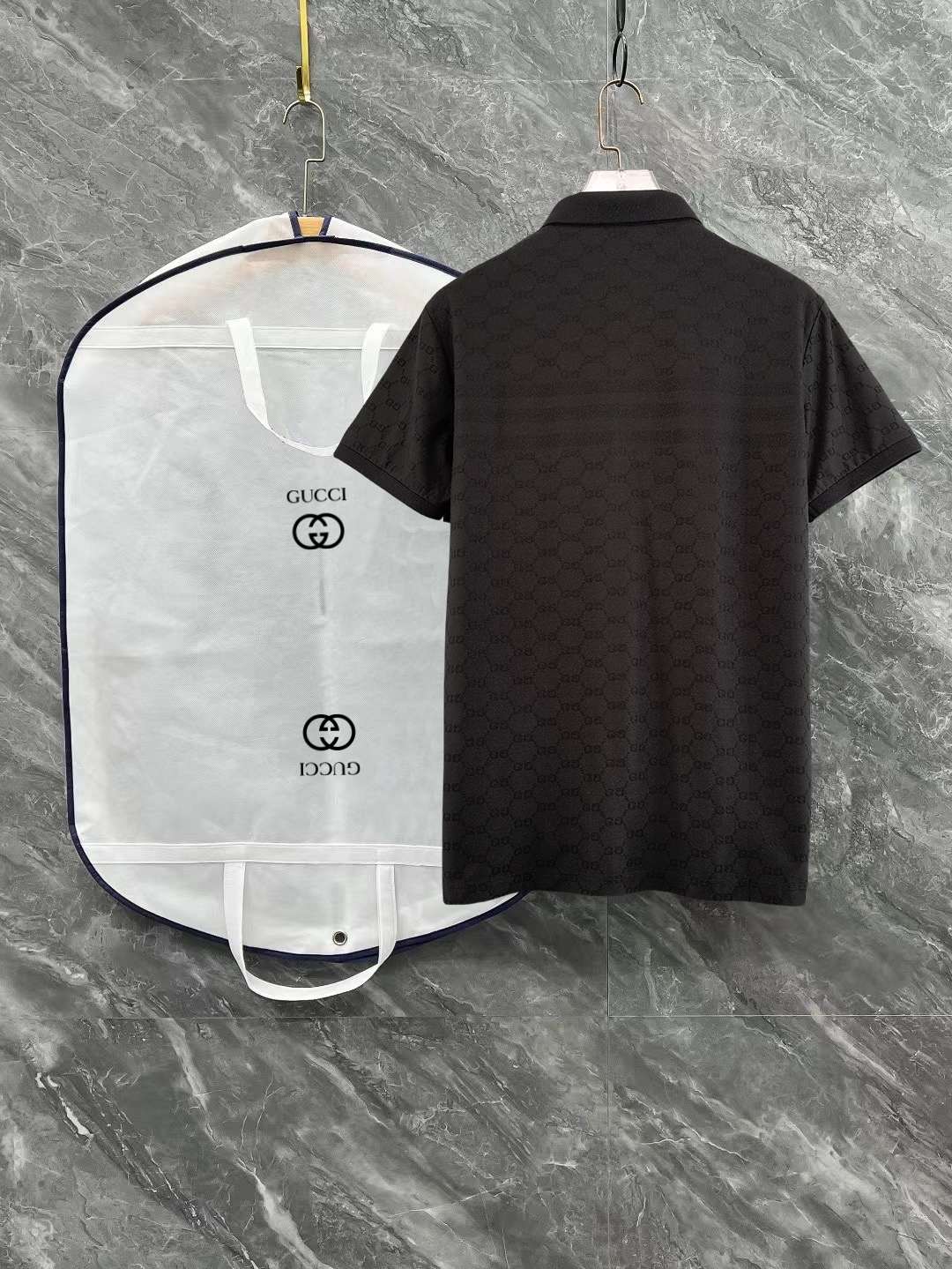 Gucci Logo Jacquard Polo Shirt