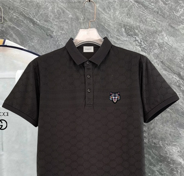 Gucci Logo Jacquard Polo Shirt