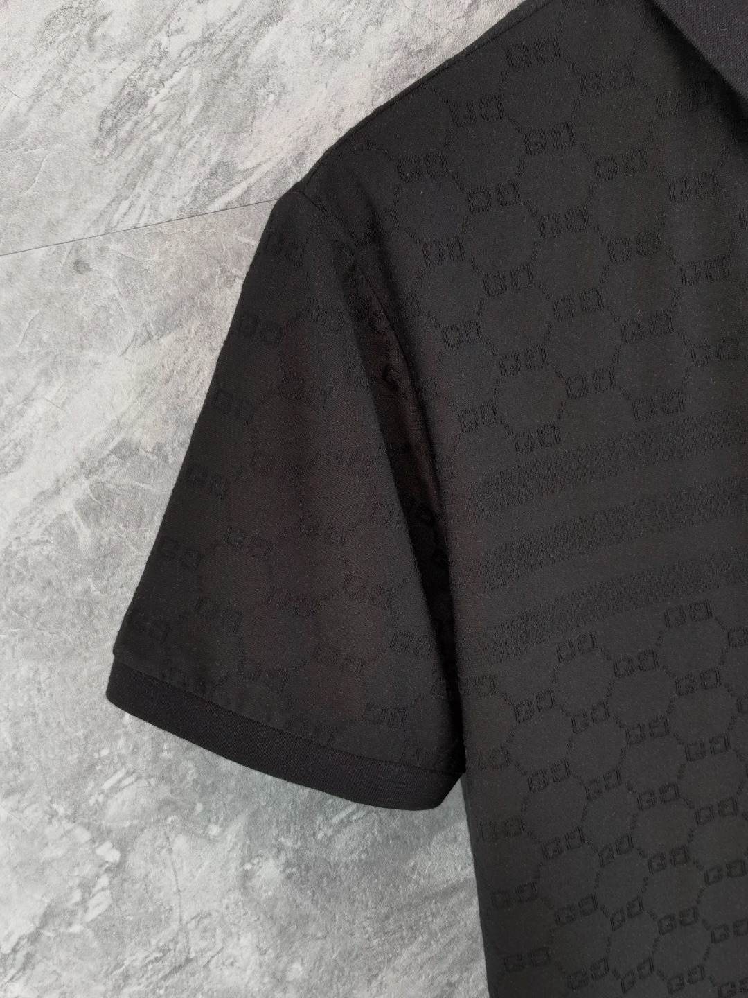 Gucci Logo Jacquard Polo Shirt