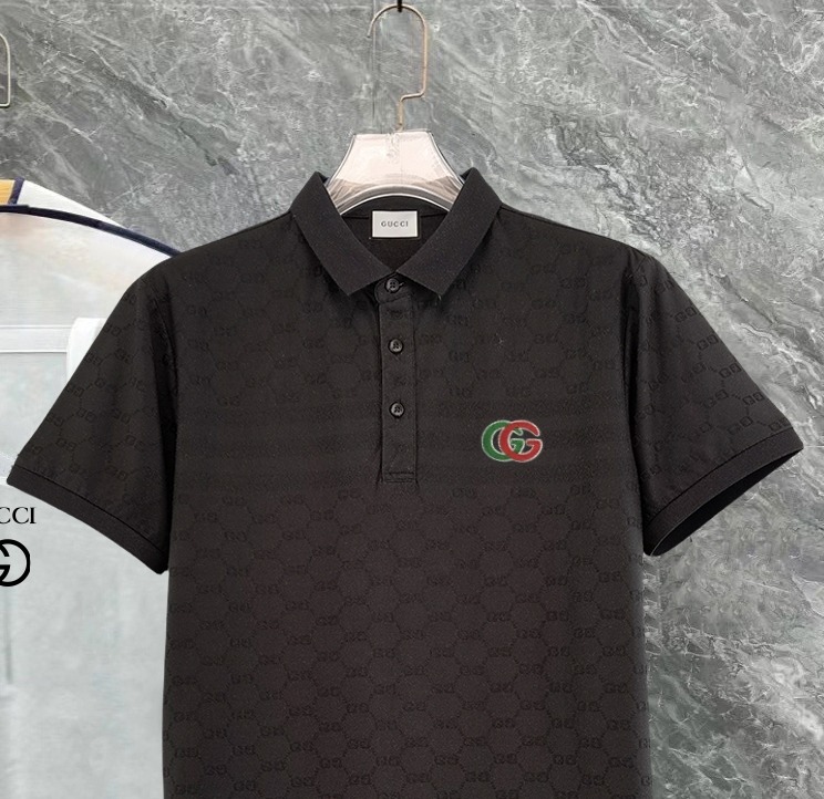 Gucci Logo Jacquard Polo Shirt