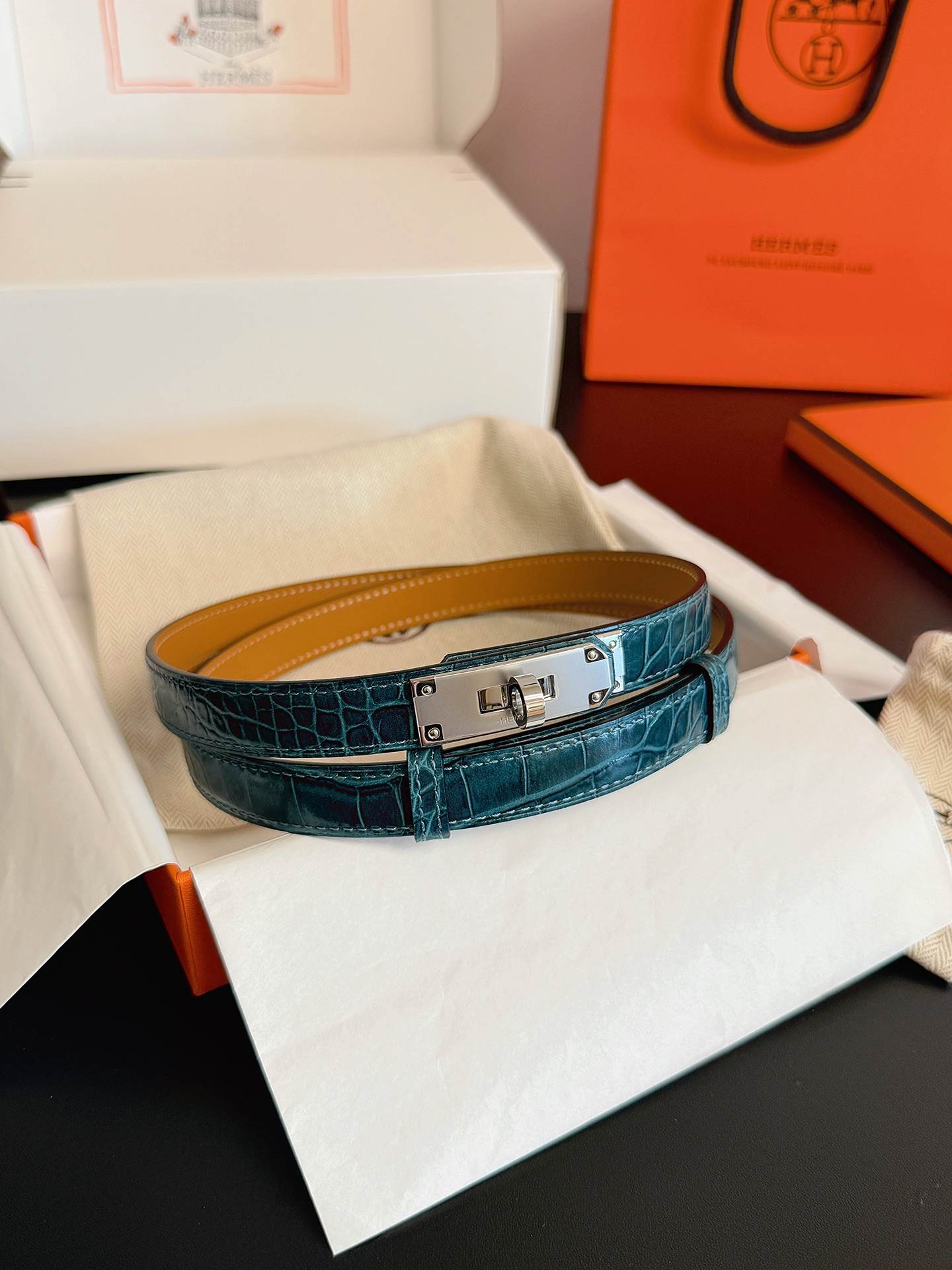 Hermes Belt – 18mm