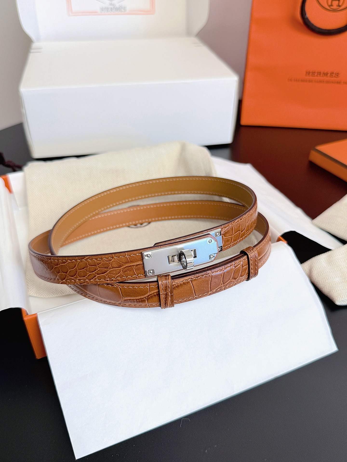 Hermes Belt – 18mm