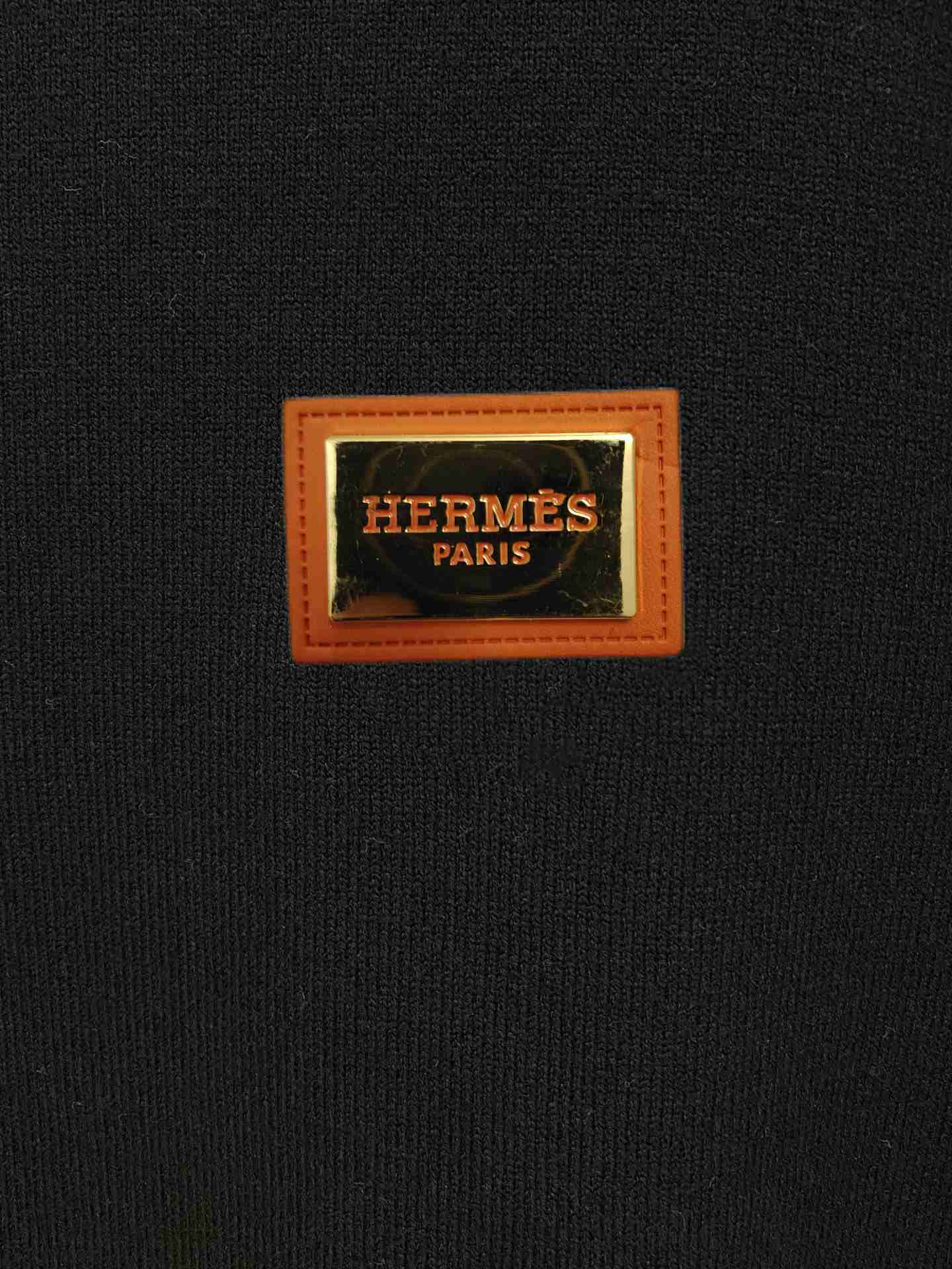 Hermes Embroidered Logo Sweater