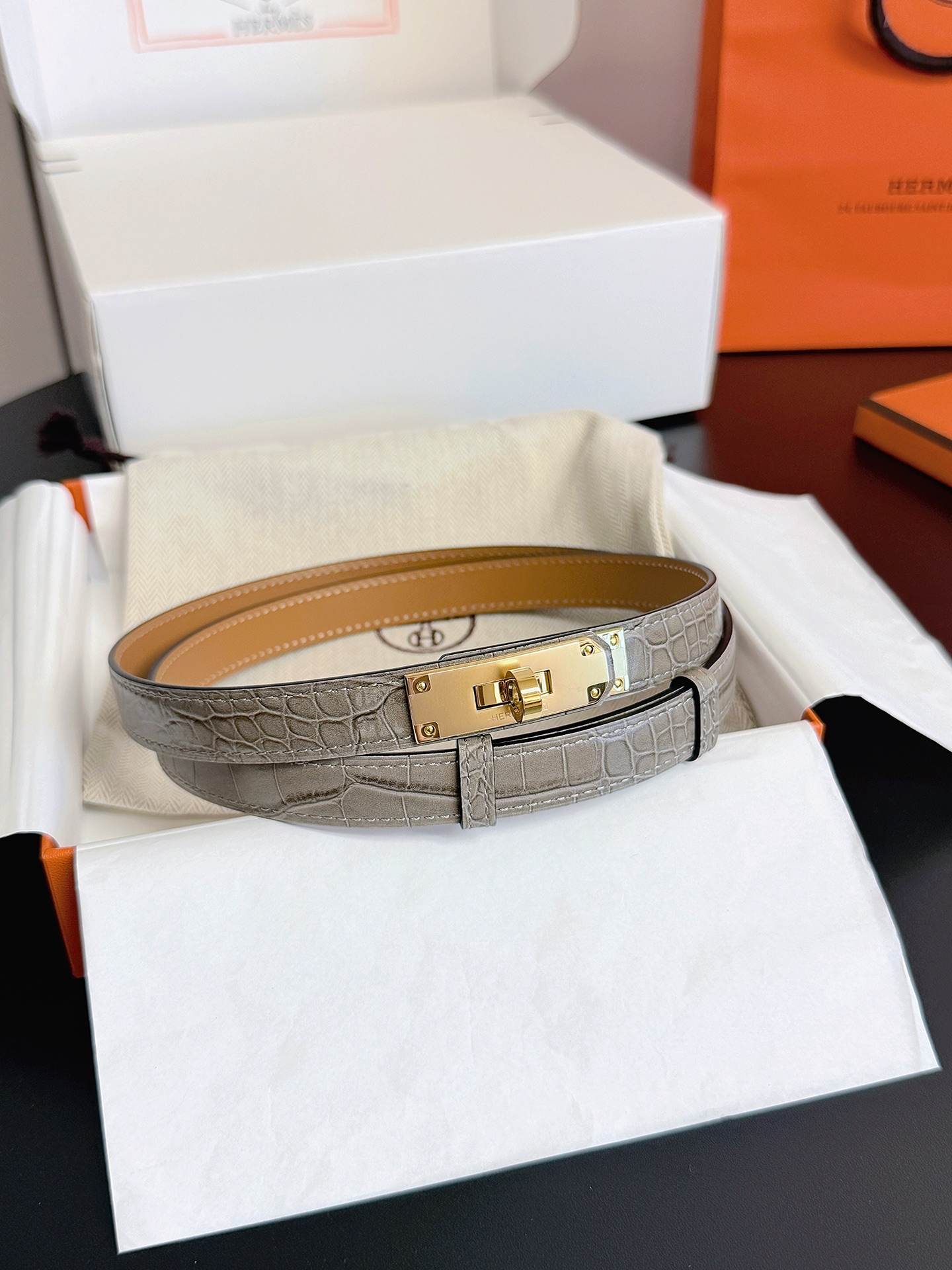 Hermes Belt – 18mm