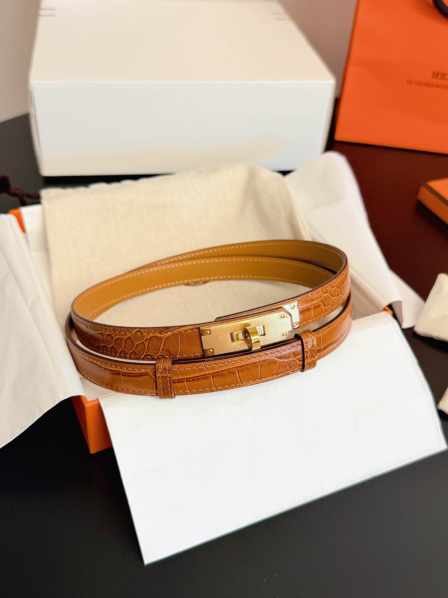 Hermes Belt – 18mm