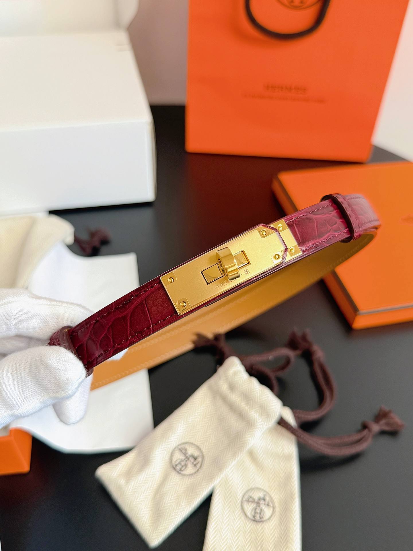 Hermes Belt – 18mm