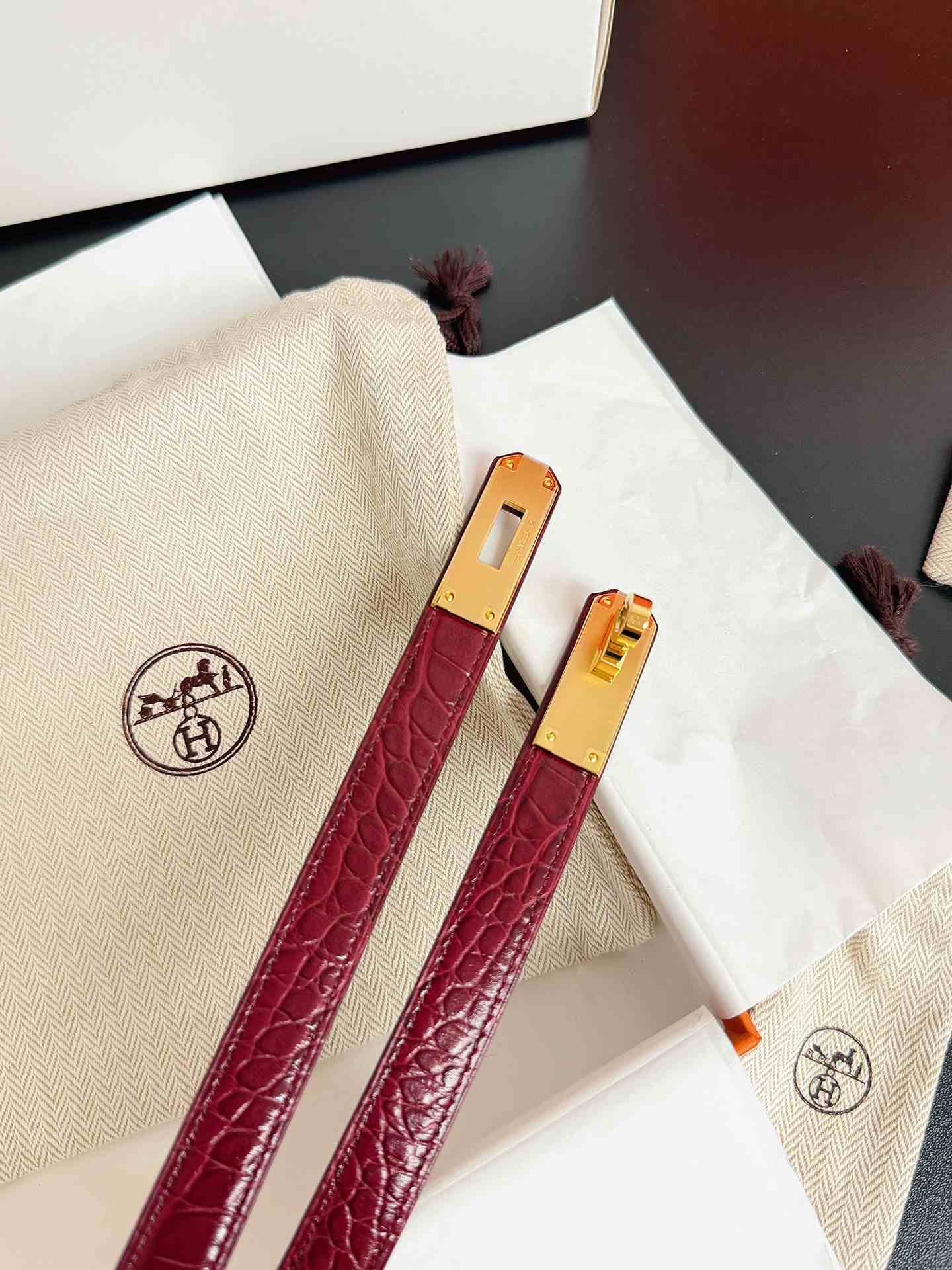 Hermes Belt – 18mm
