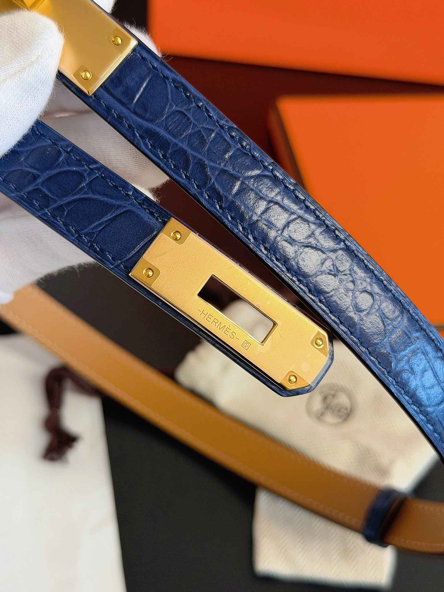 Hermes Belt – 18mm