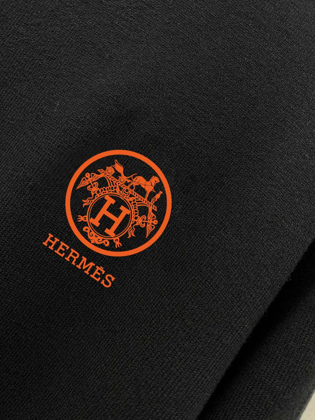 Hermes Logo Wool Sweater