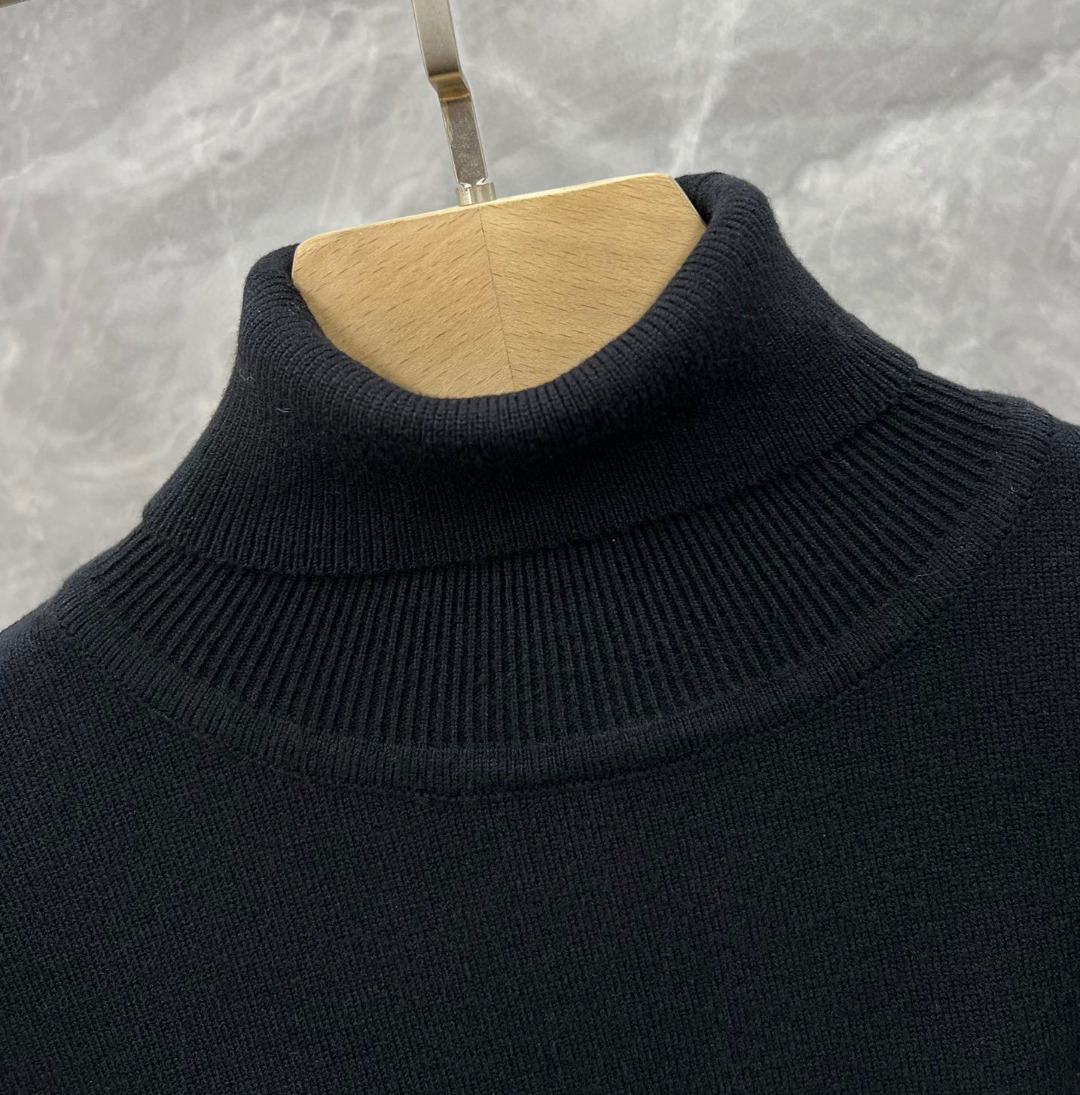 Hermes Logo Wool Sweater