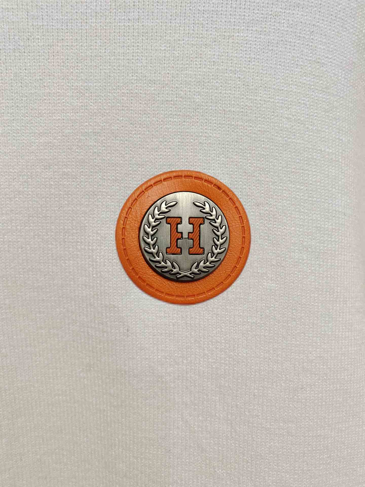 Hermes Embroidered Logo Sweater
