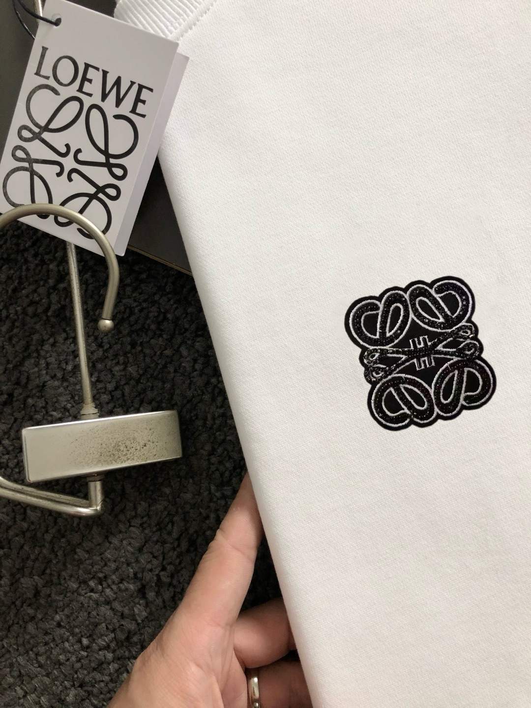 Loewe Embroidered Graphic Sweatshirt