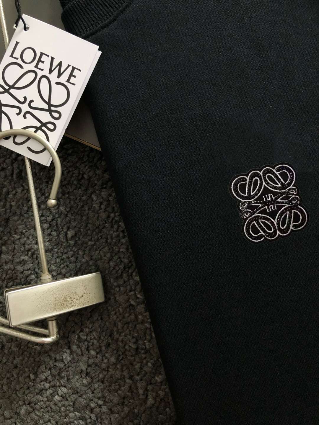 Loewe Embroidered Graphic Sweatshirt