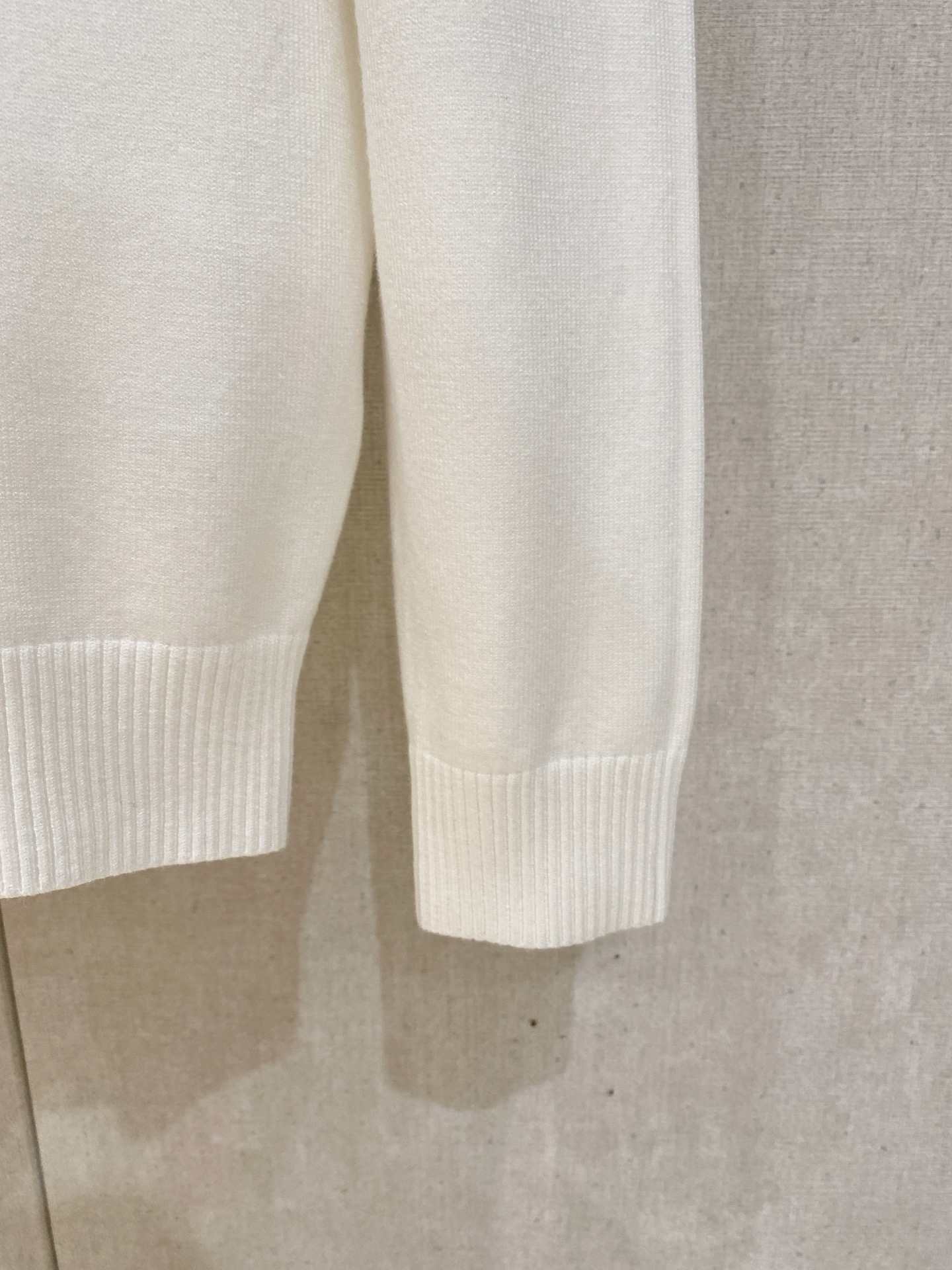 Loro Piana Logo Wool Sweater