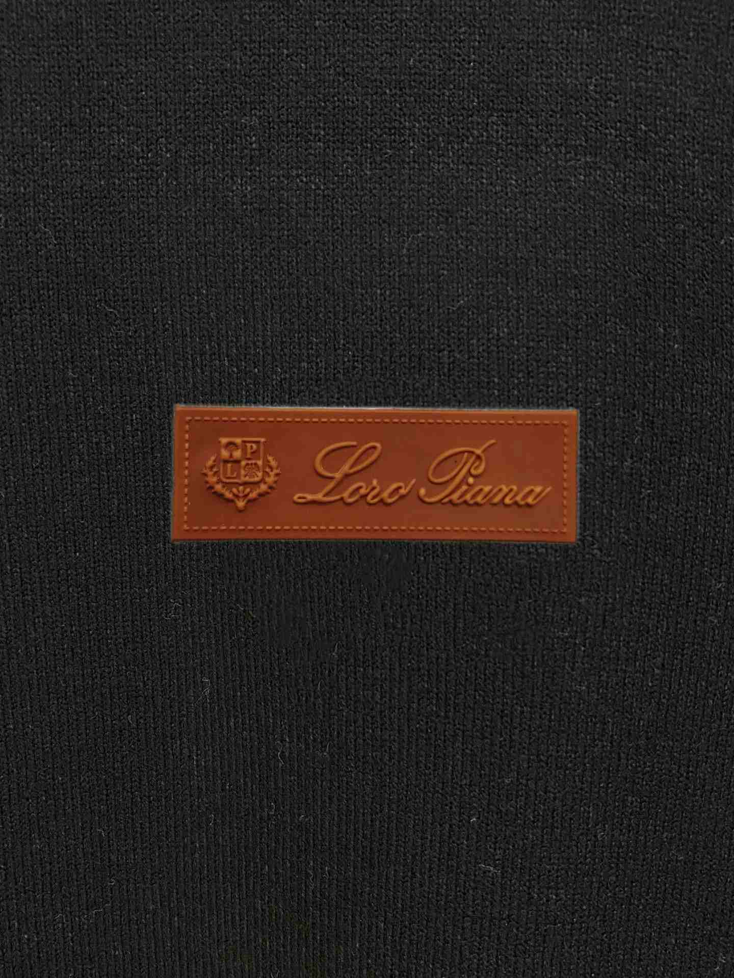 Loro Piana Logo Wool Sweater