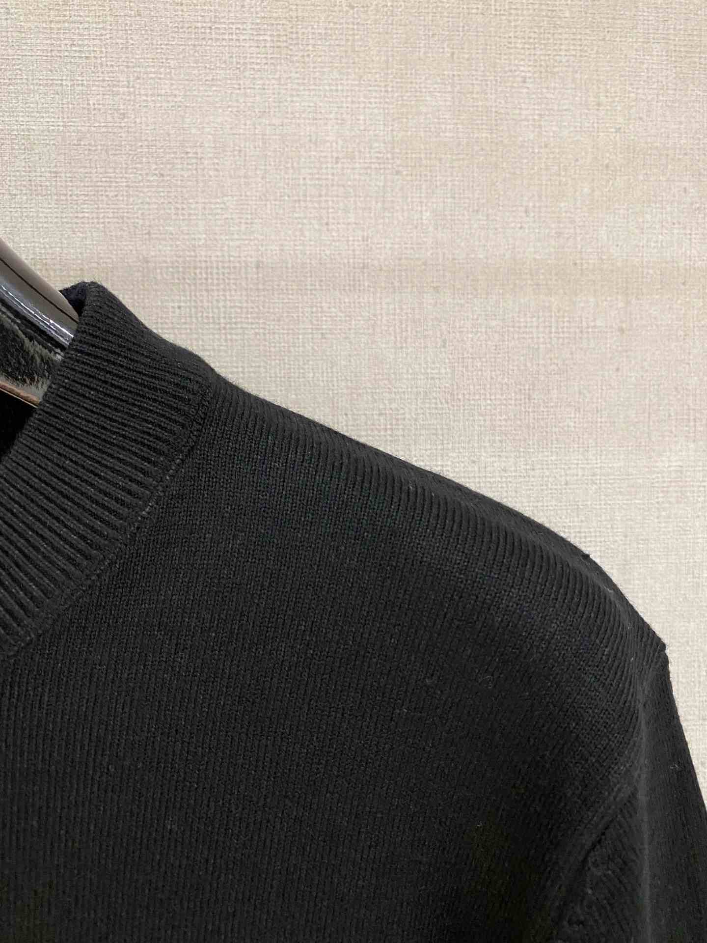 Loro Piana Logo Wool Sweater