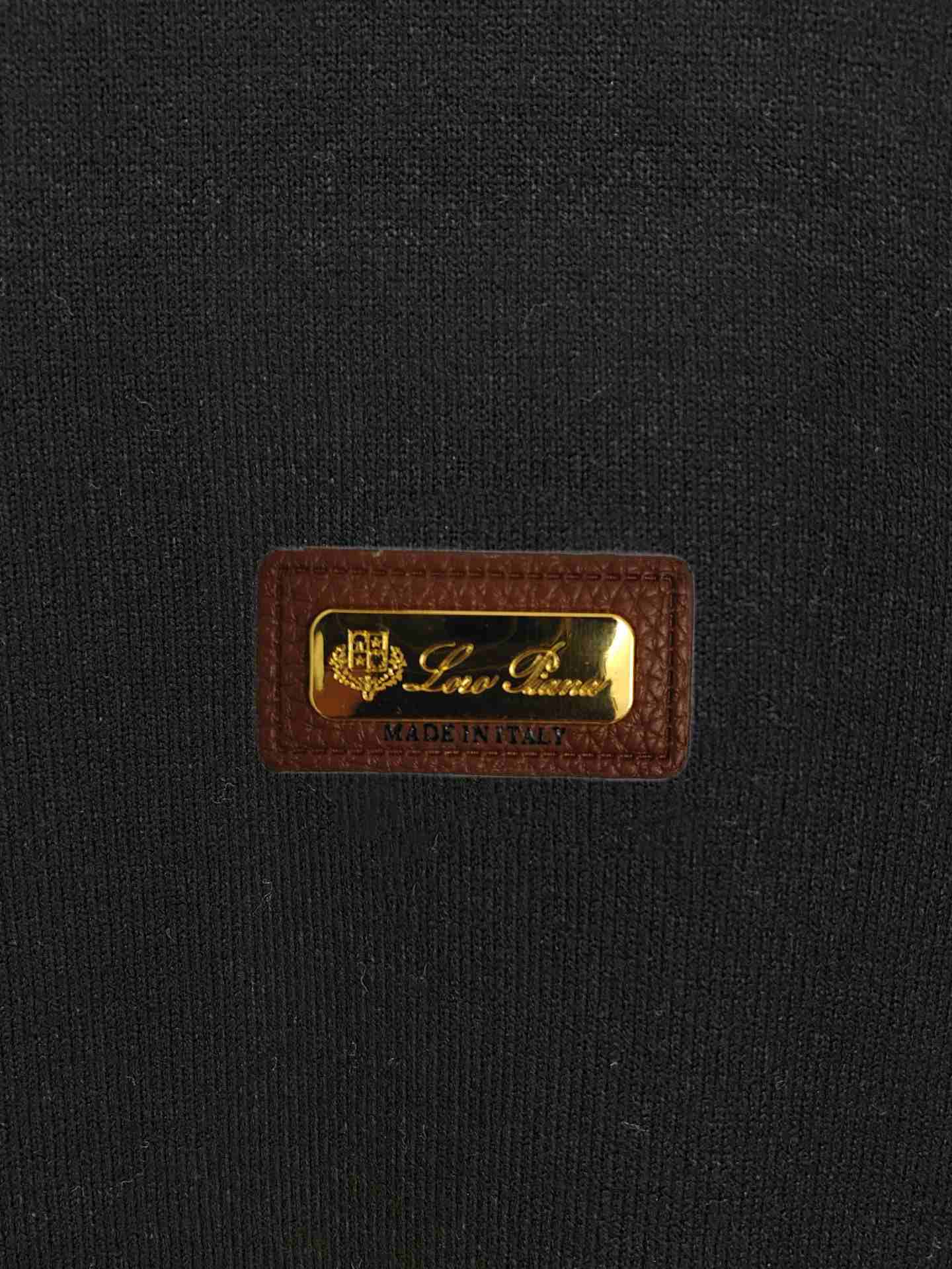 Loro Piana Logo Wool Sweater