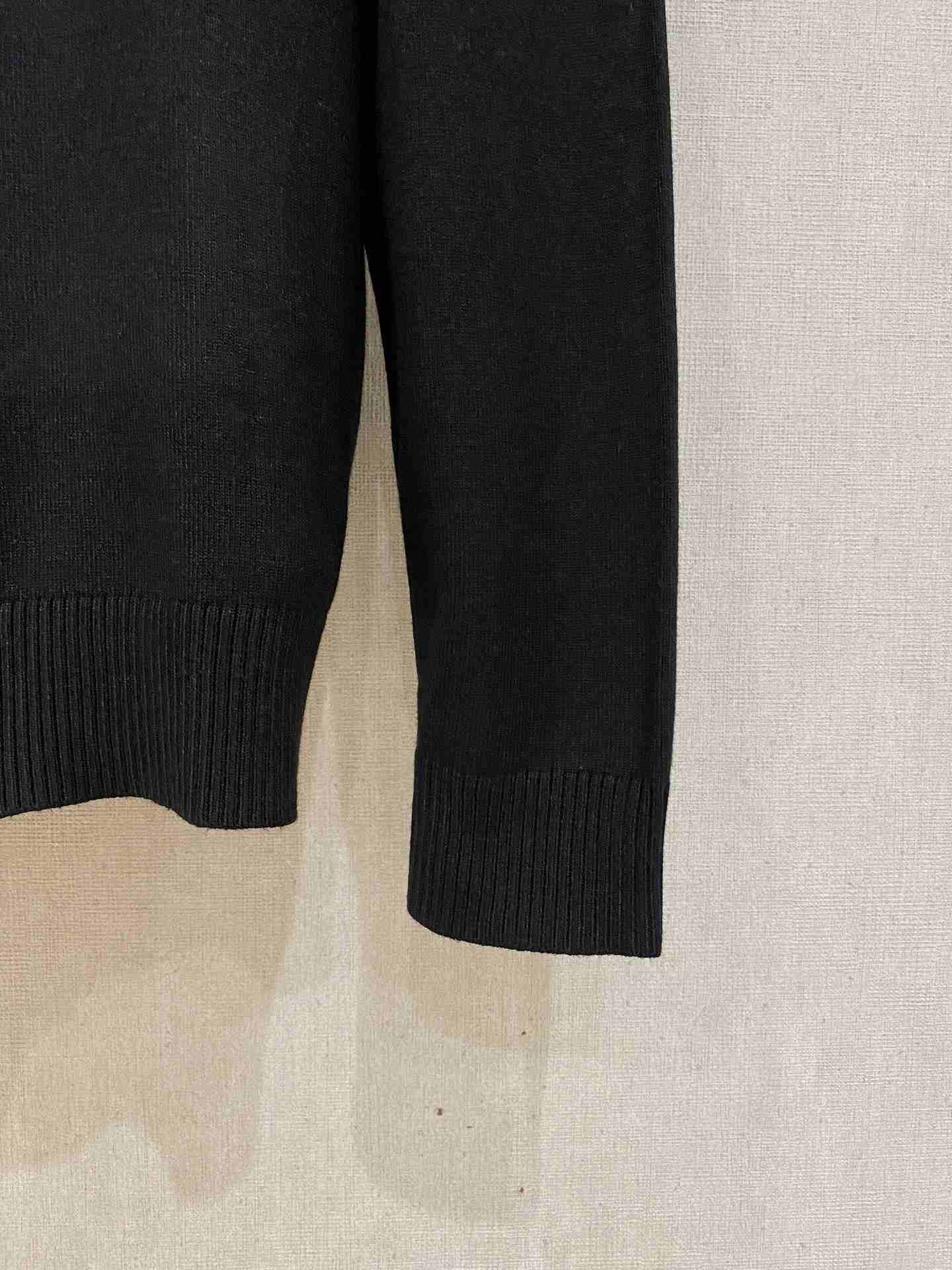 Loro Piana Logo Wool Sweater