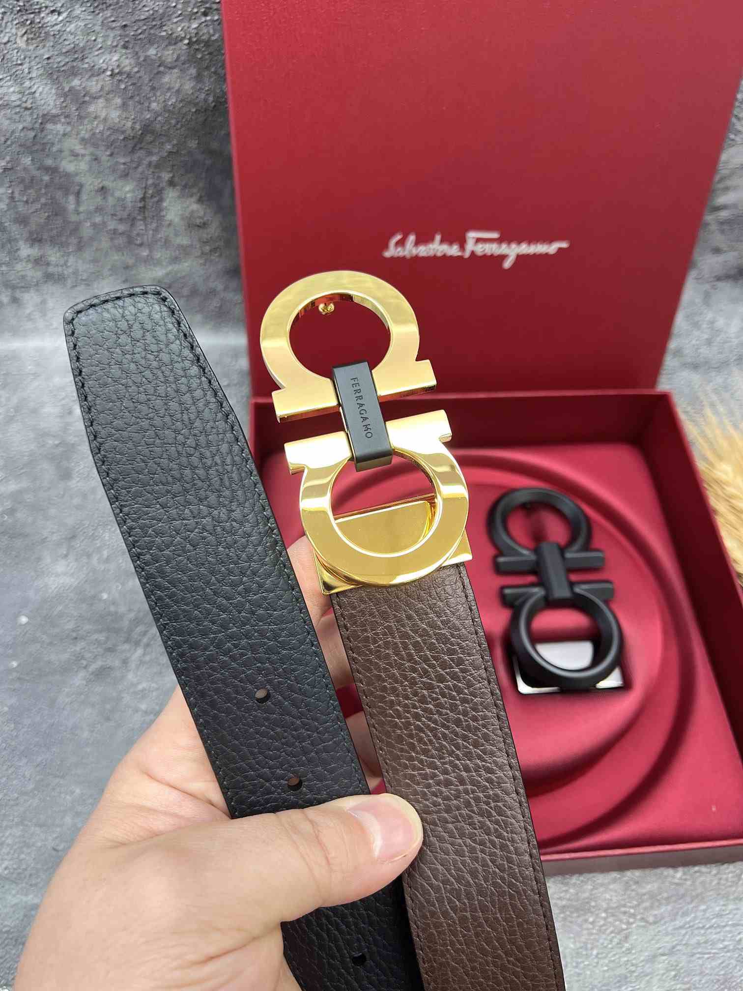 Ferragamo Belt – 35mm