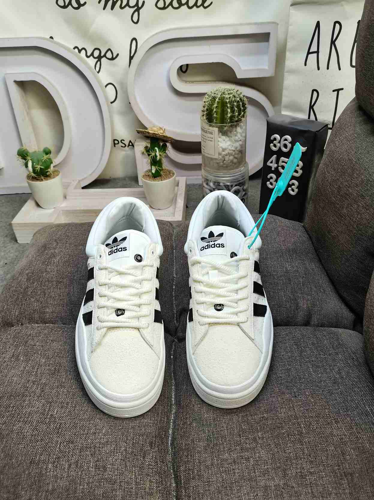 adidas Bad Bunny x Campus Light Cloud White Shoes - FZ5823