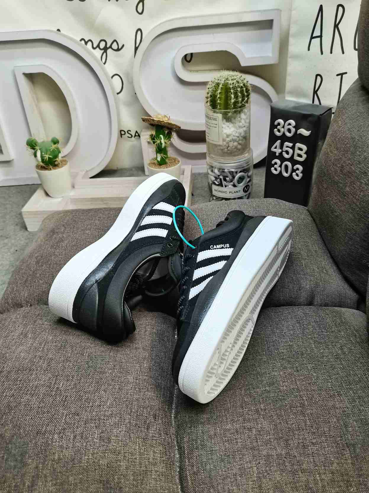 adidas Bad Bunny x Campus Light Cloud White Shoes - FZ5823