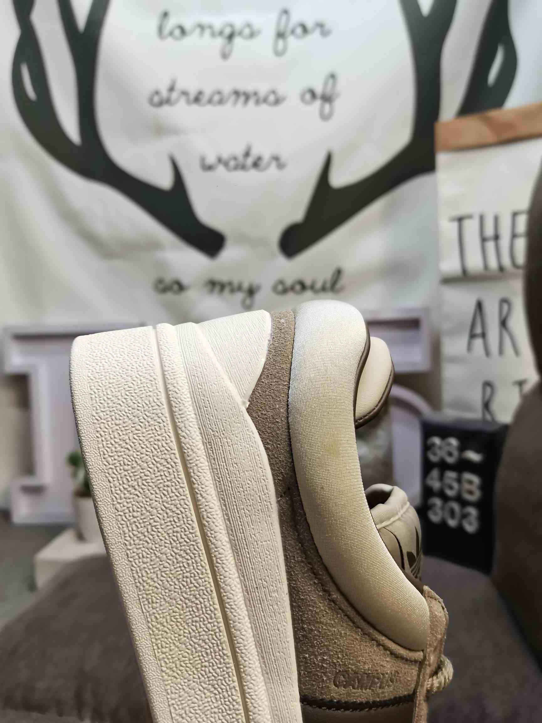 adidas Bad Bunny x Campus Light Cloud White Shoes - FZ5823