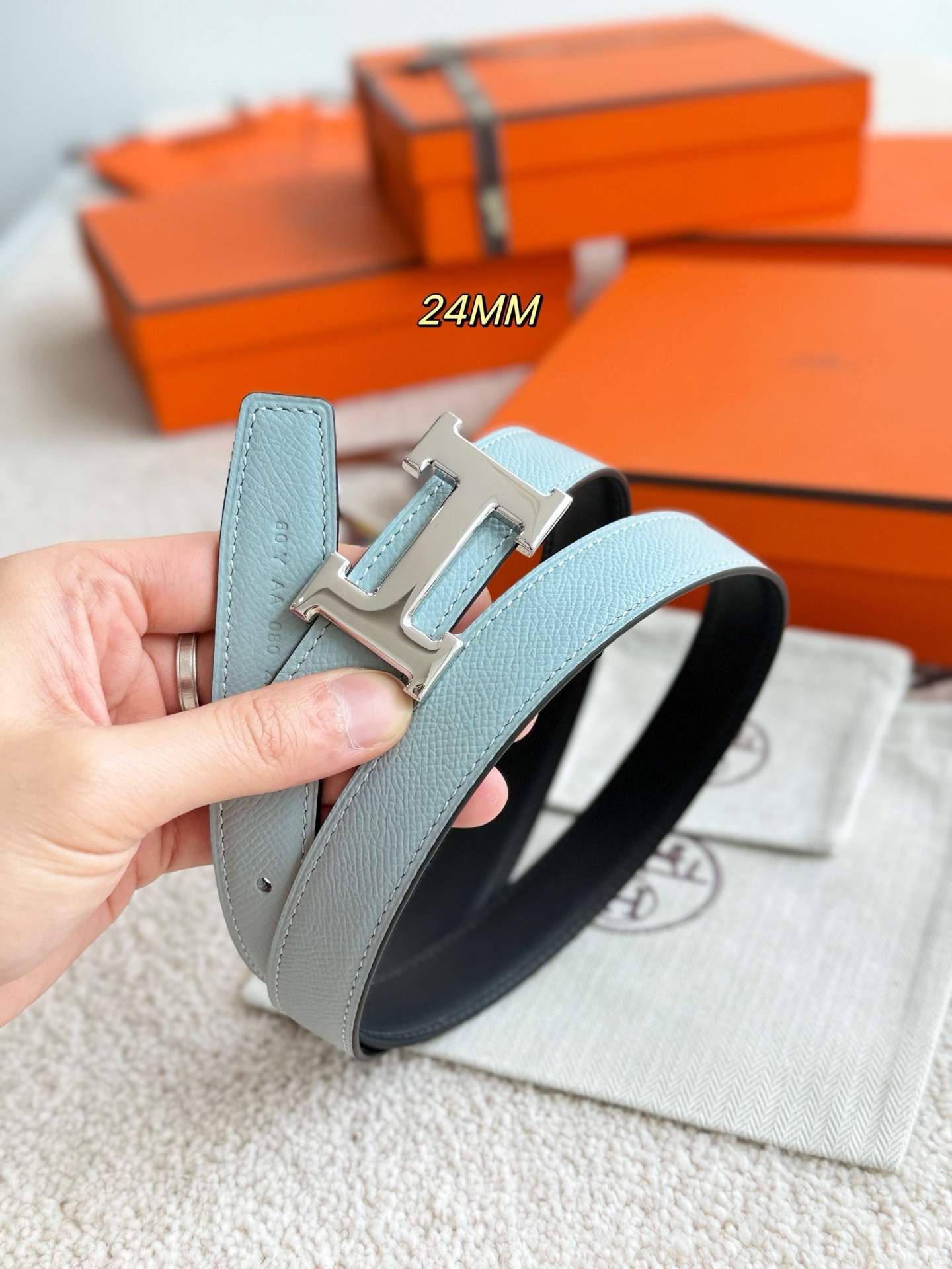 Hermes Belt – 24mm