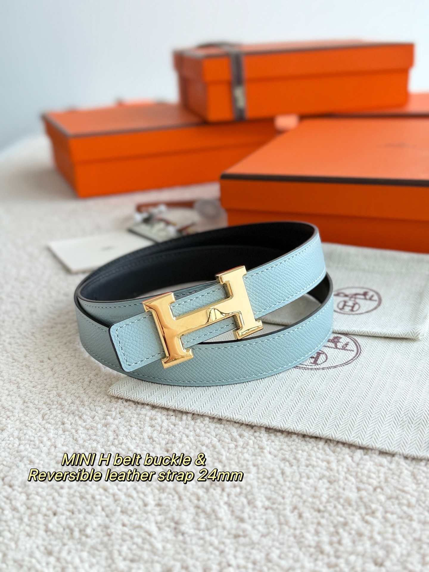 Hermes Belt – 24mm