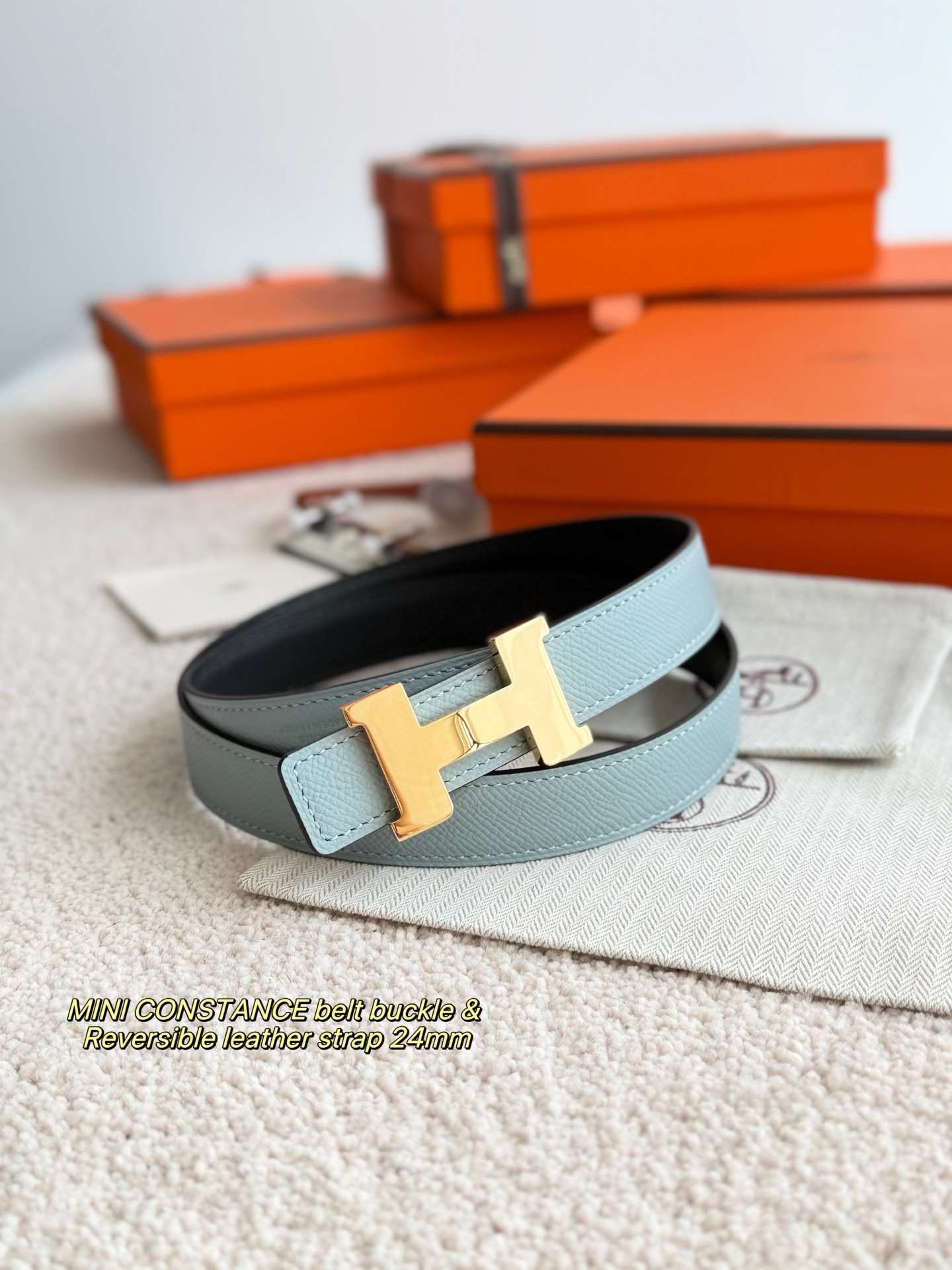 Hermes Belt – 24mm