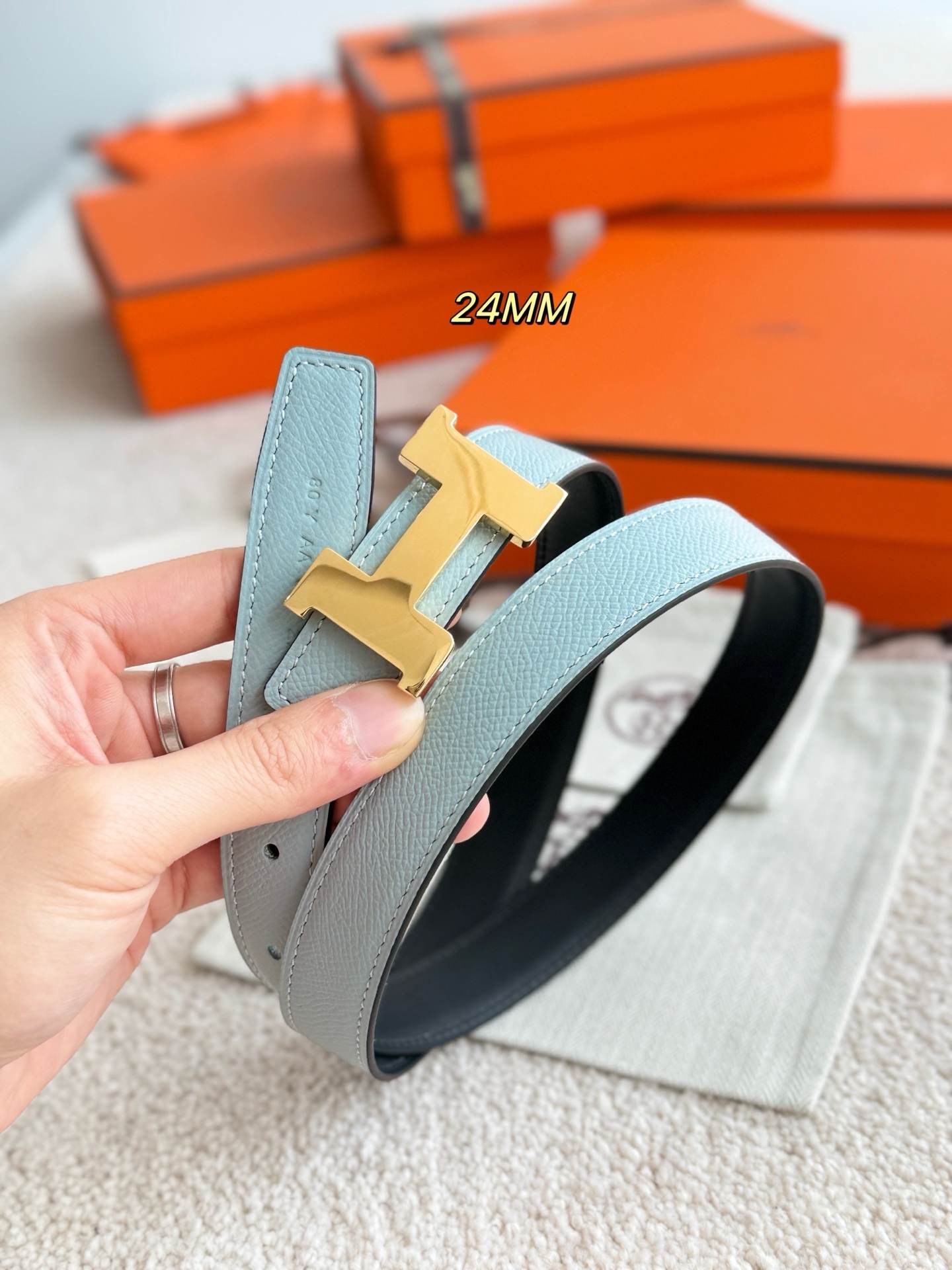 Hermes Belt – 24mm