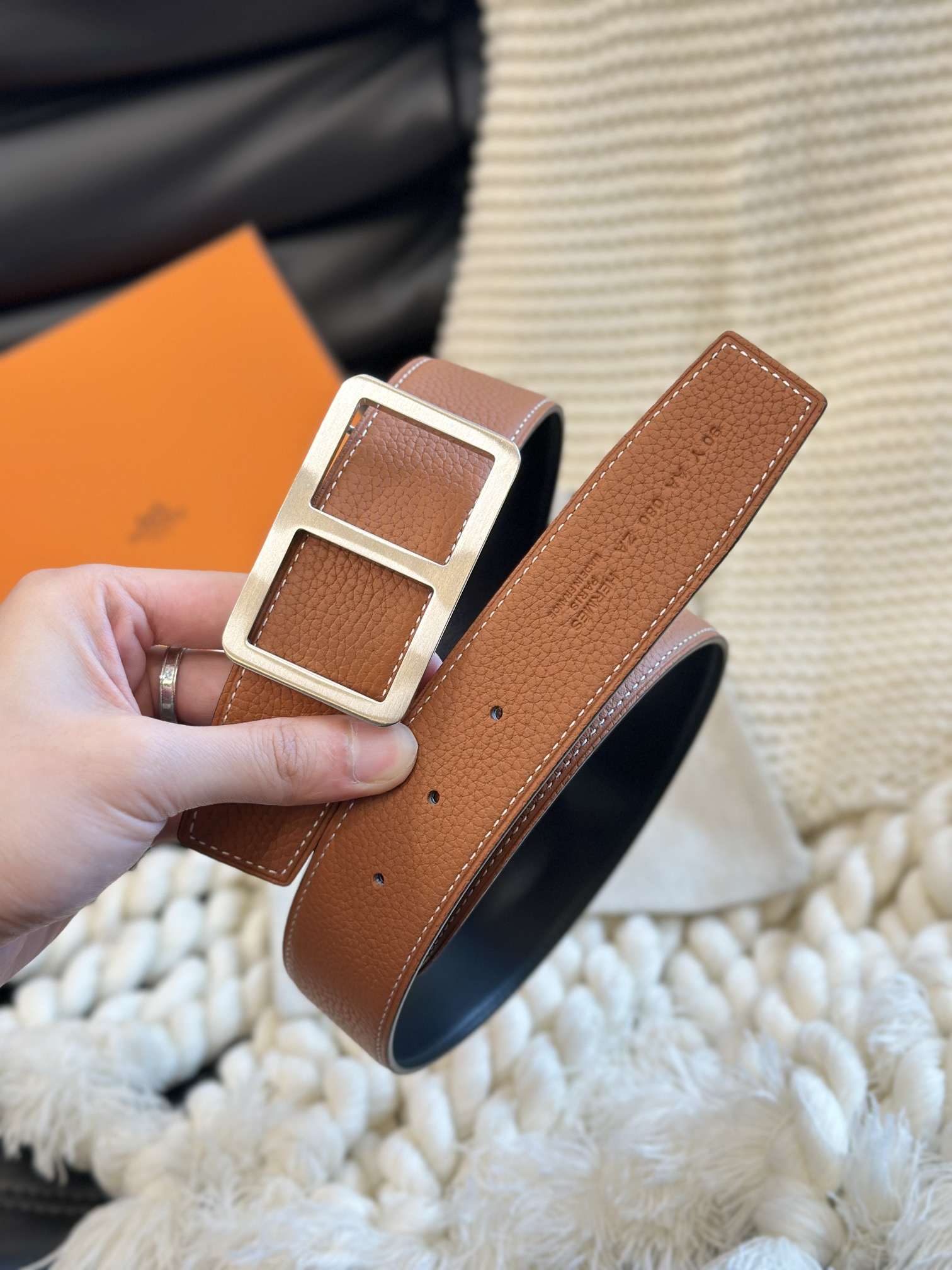 Hermes Belt – 38mm