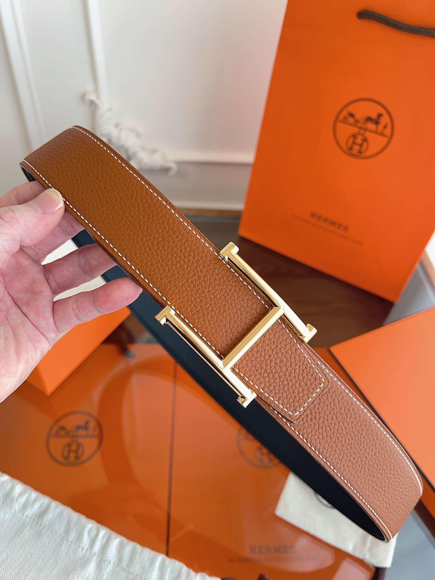 Hermes Belt – 38mm