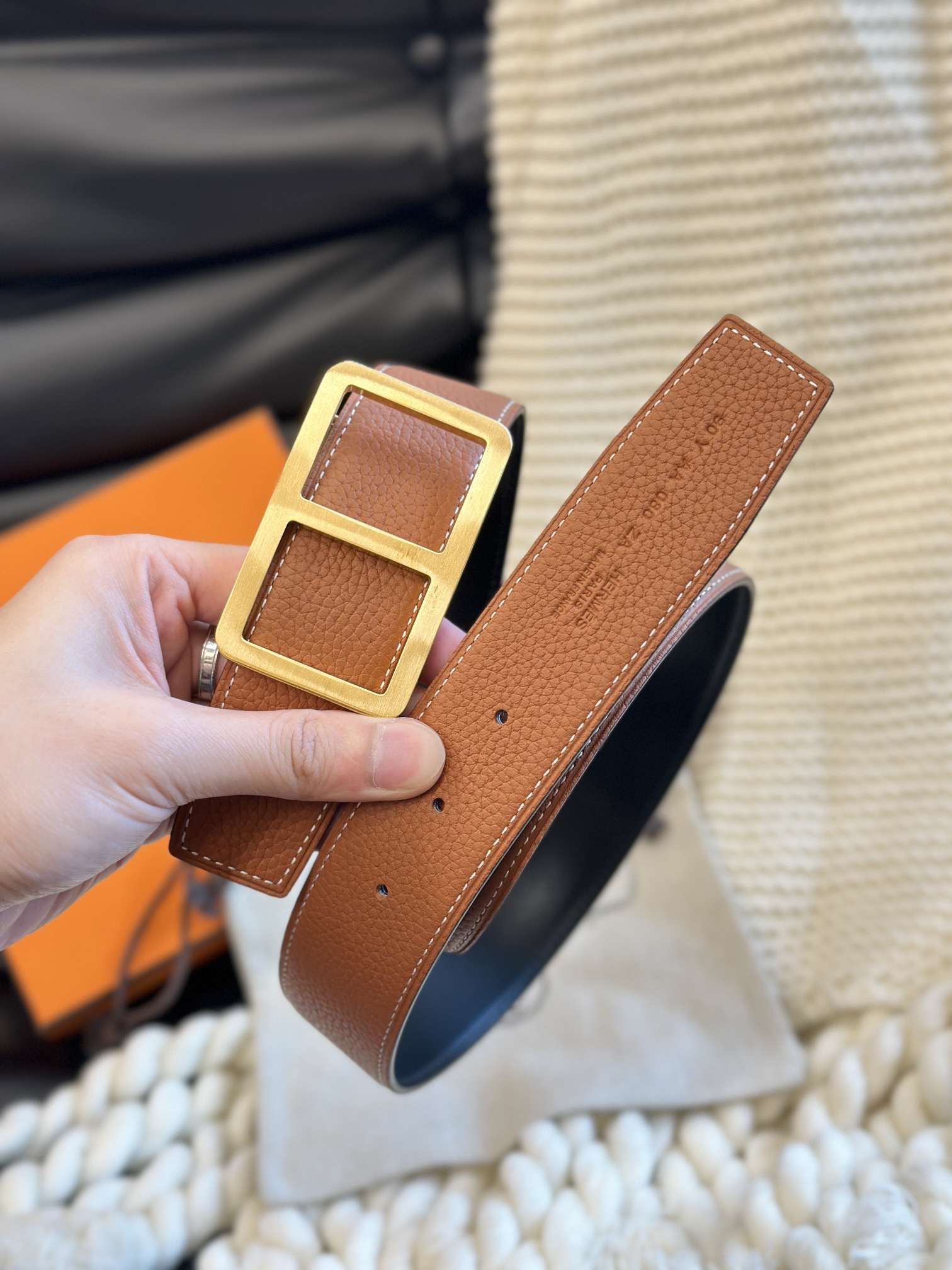 Hermes Belt – 38mm