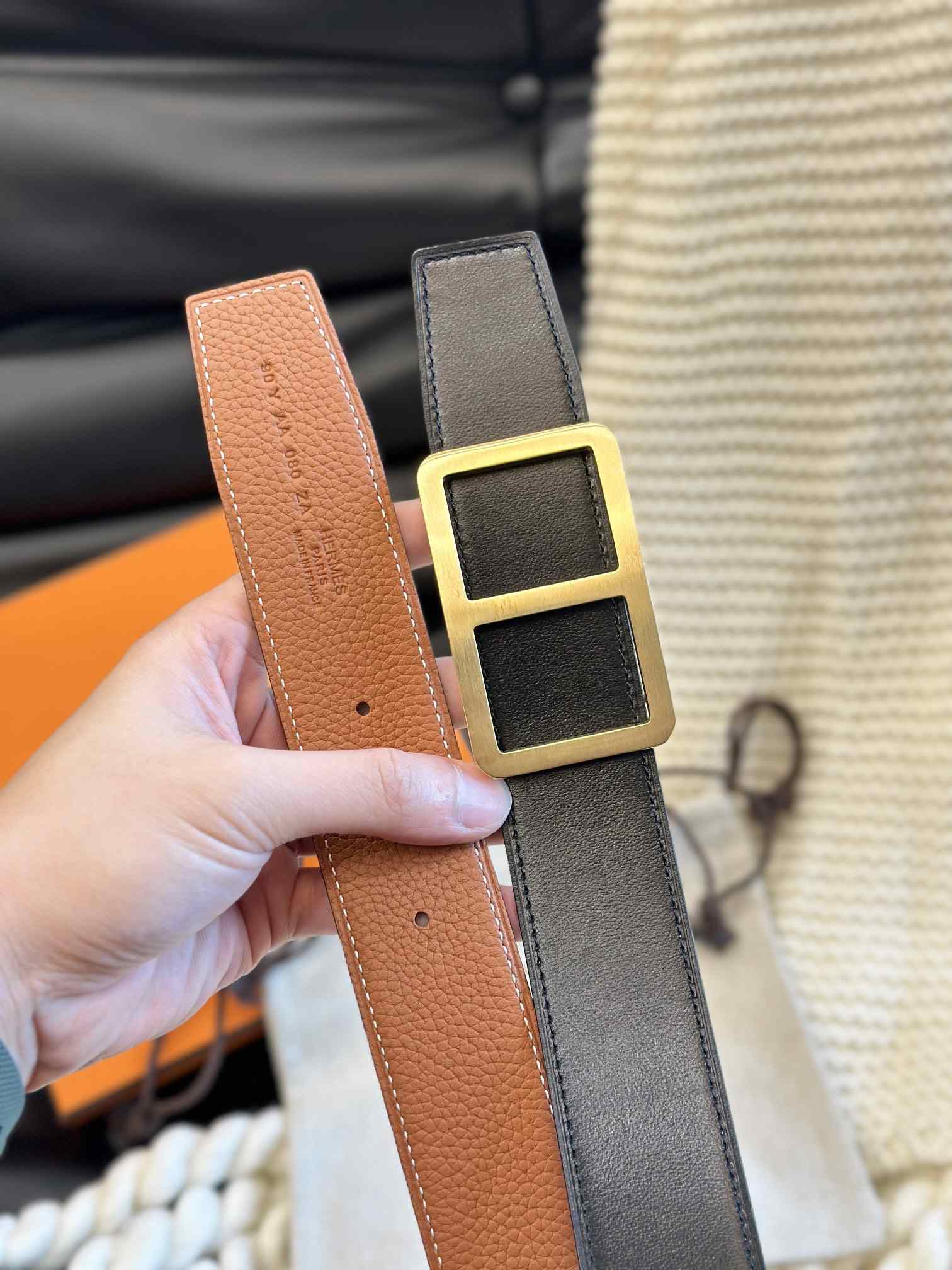 Hermes Belt – 38mm