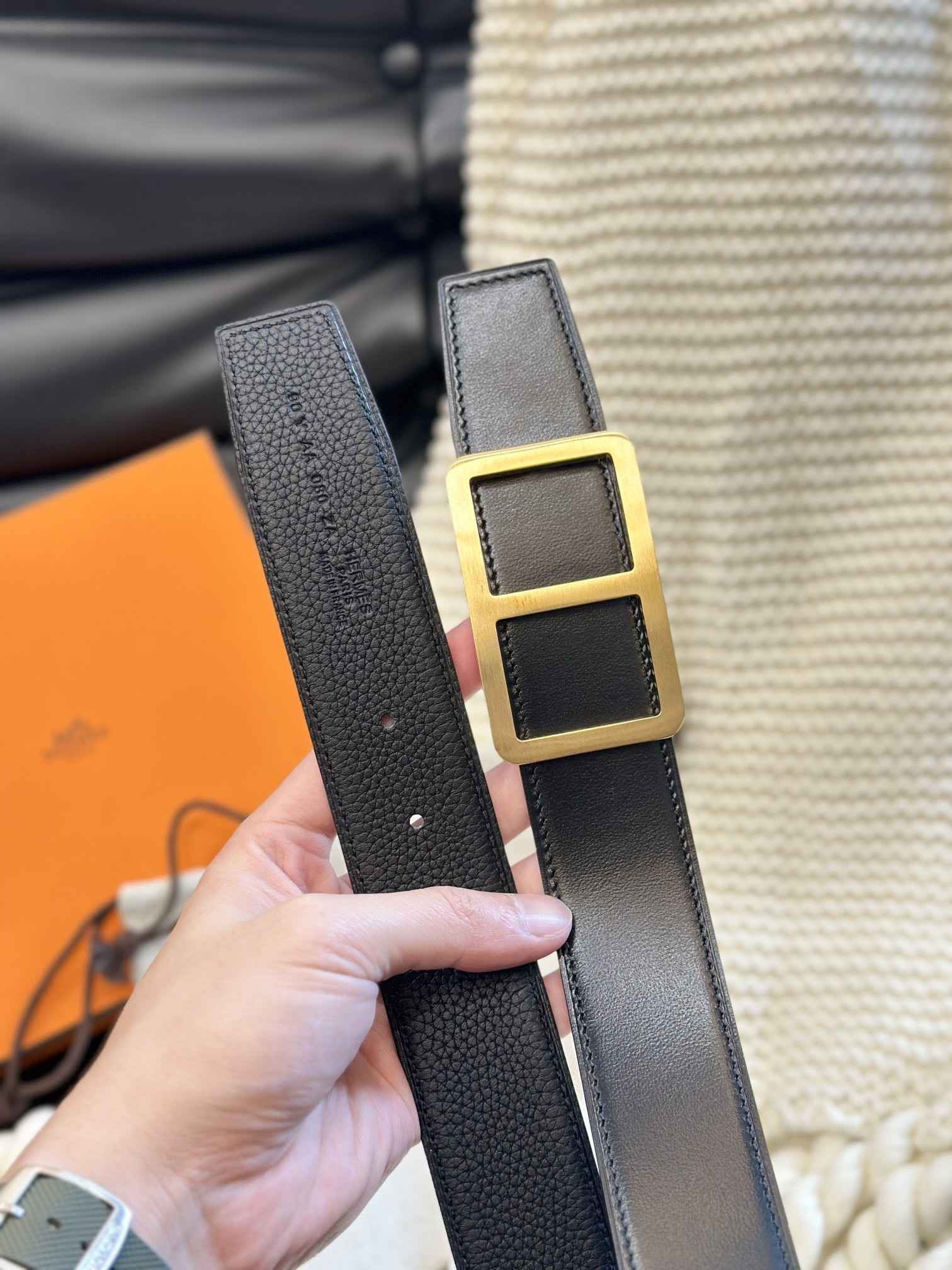 Hermes Belt – 38mm