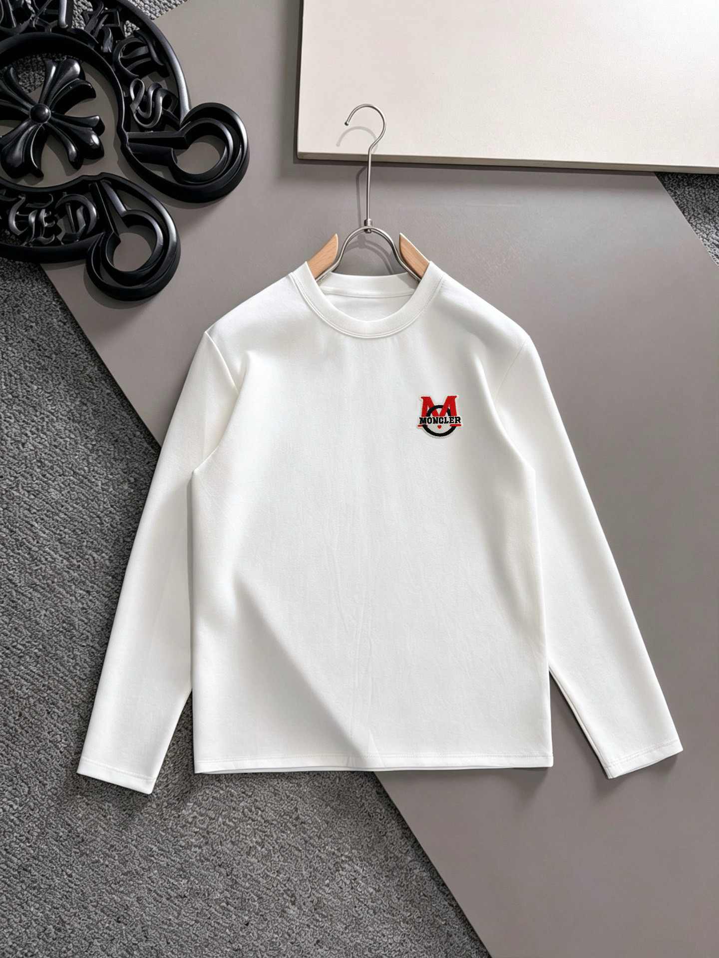 Moncler Logo Long-Sleeve Top
