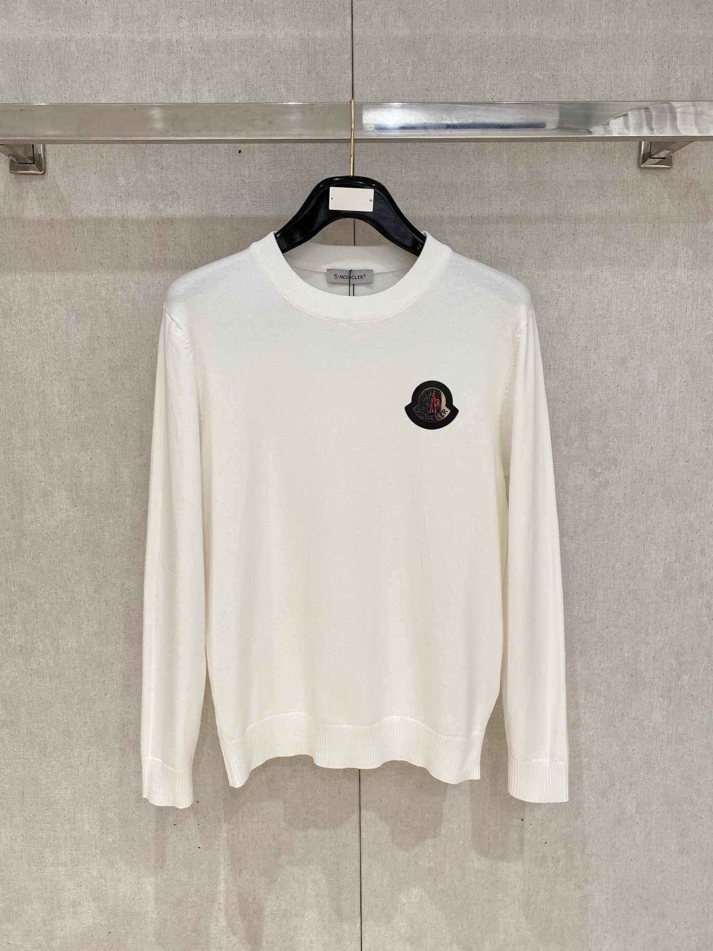 Moncler Logo Wool Sweater