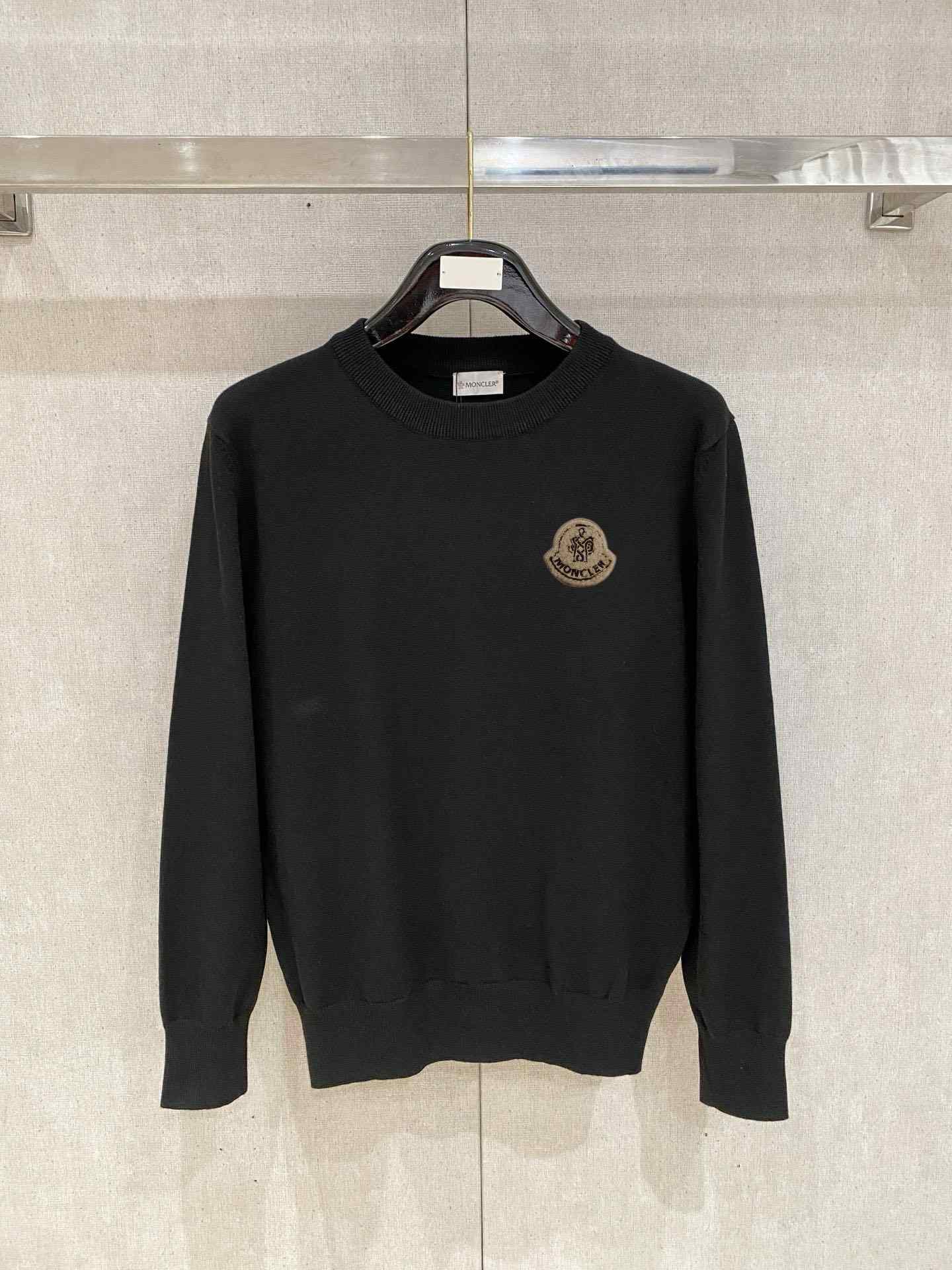 Moncler Logo Wool Sweater