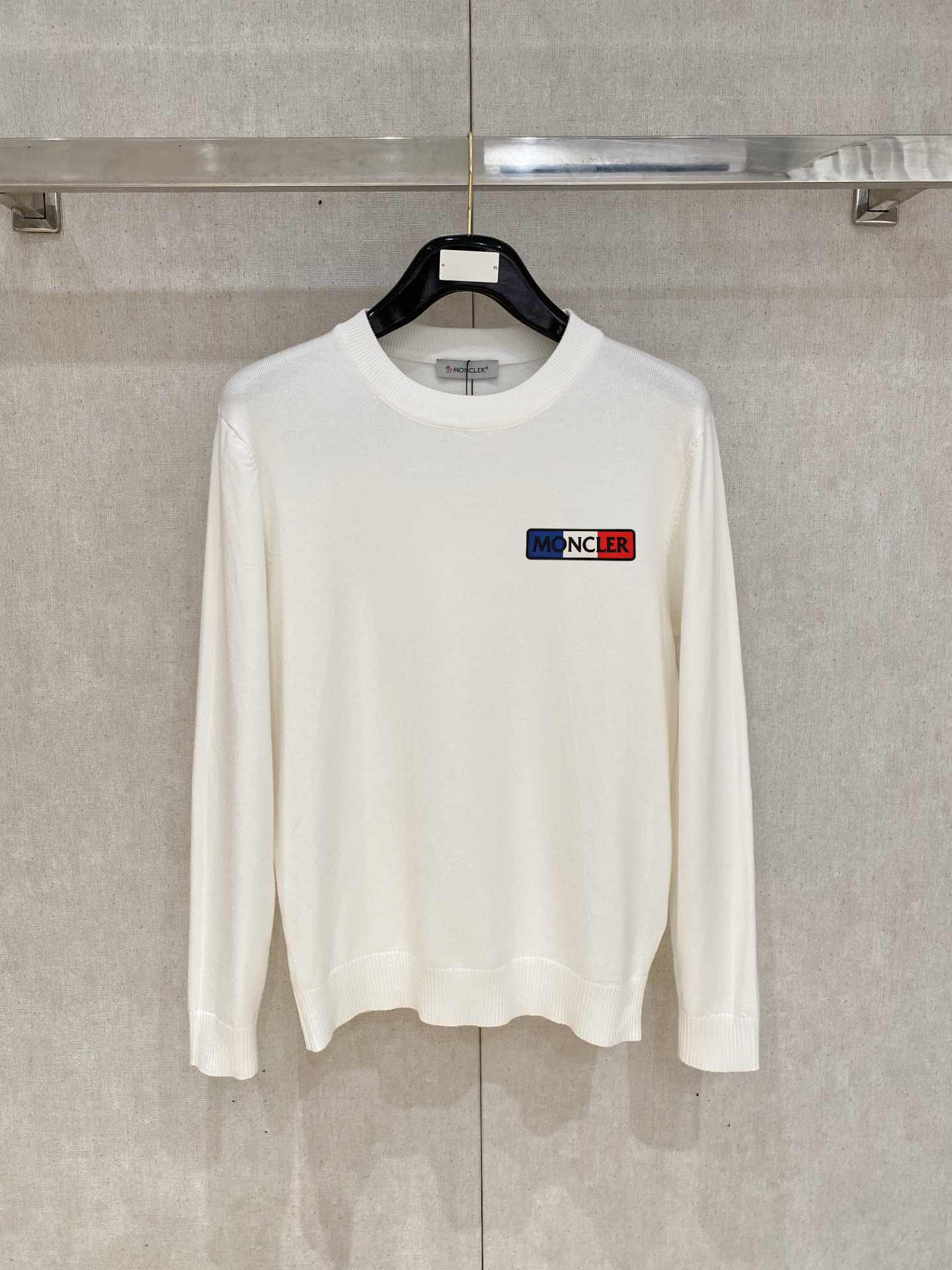 Moncler Logo Wool Sweater