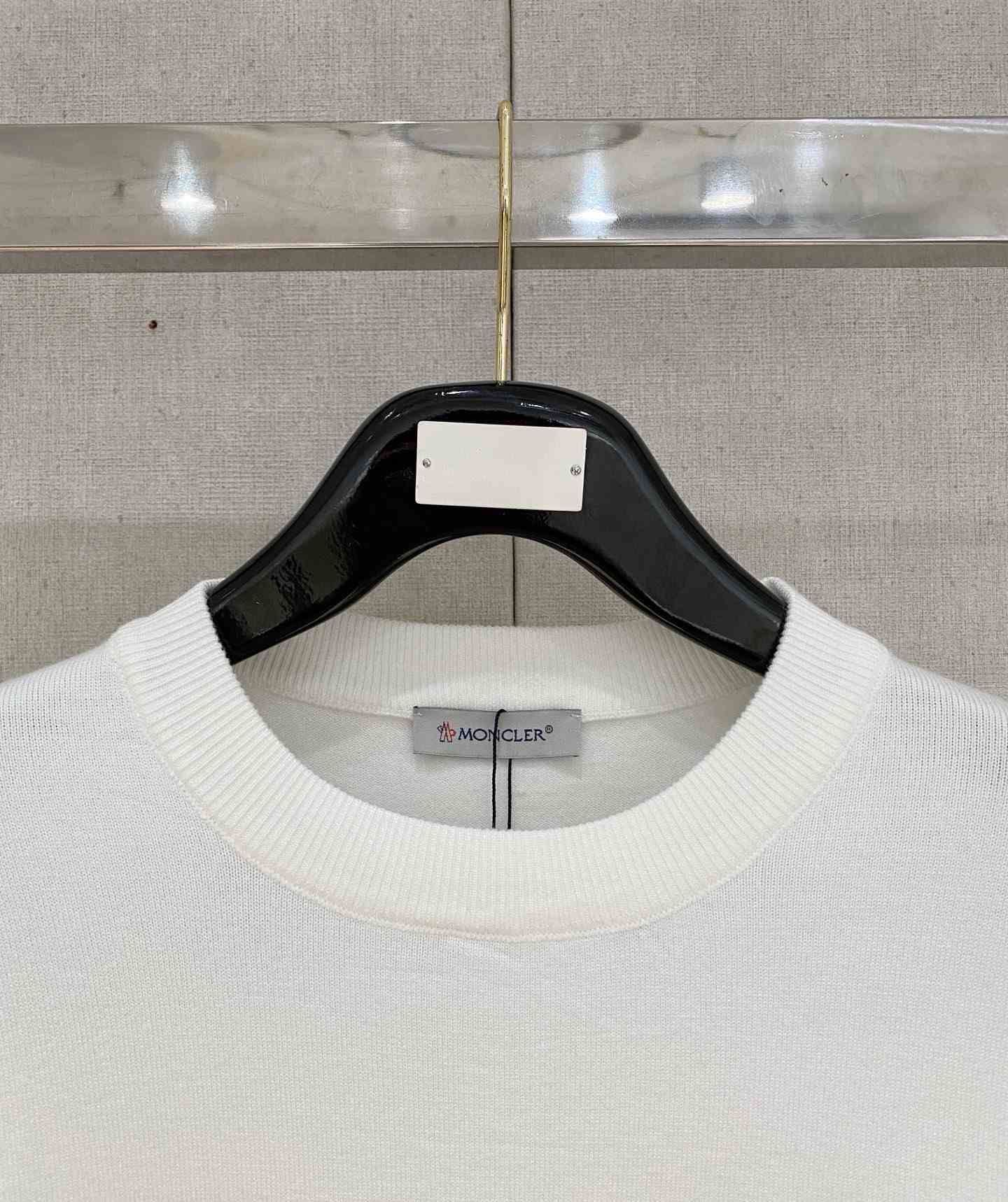 Moncler Logo Wool Sweater