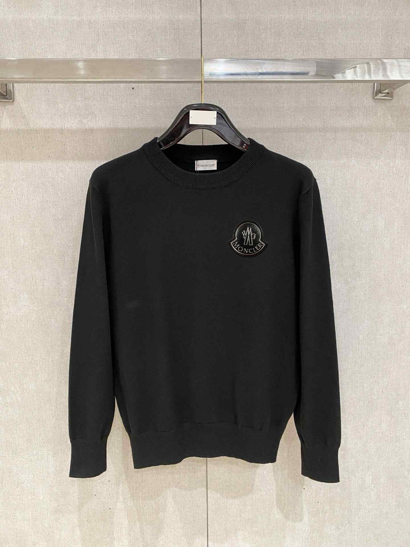 Moncler Logo Wool Sweater