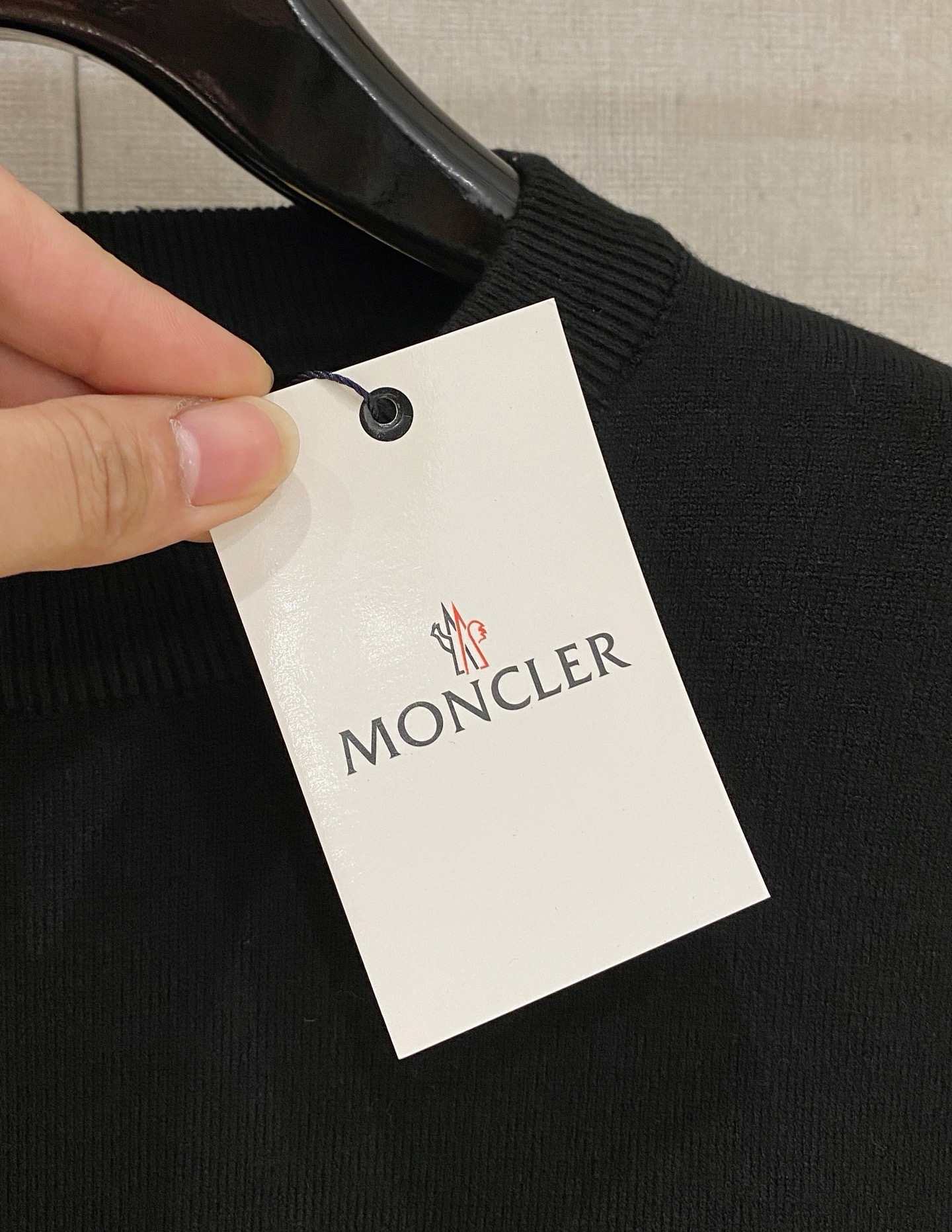 Moncler Logo Wool Sweater