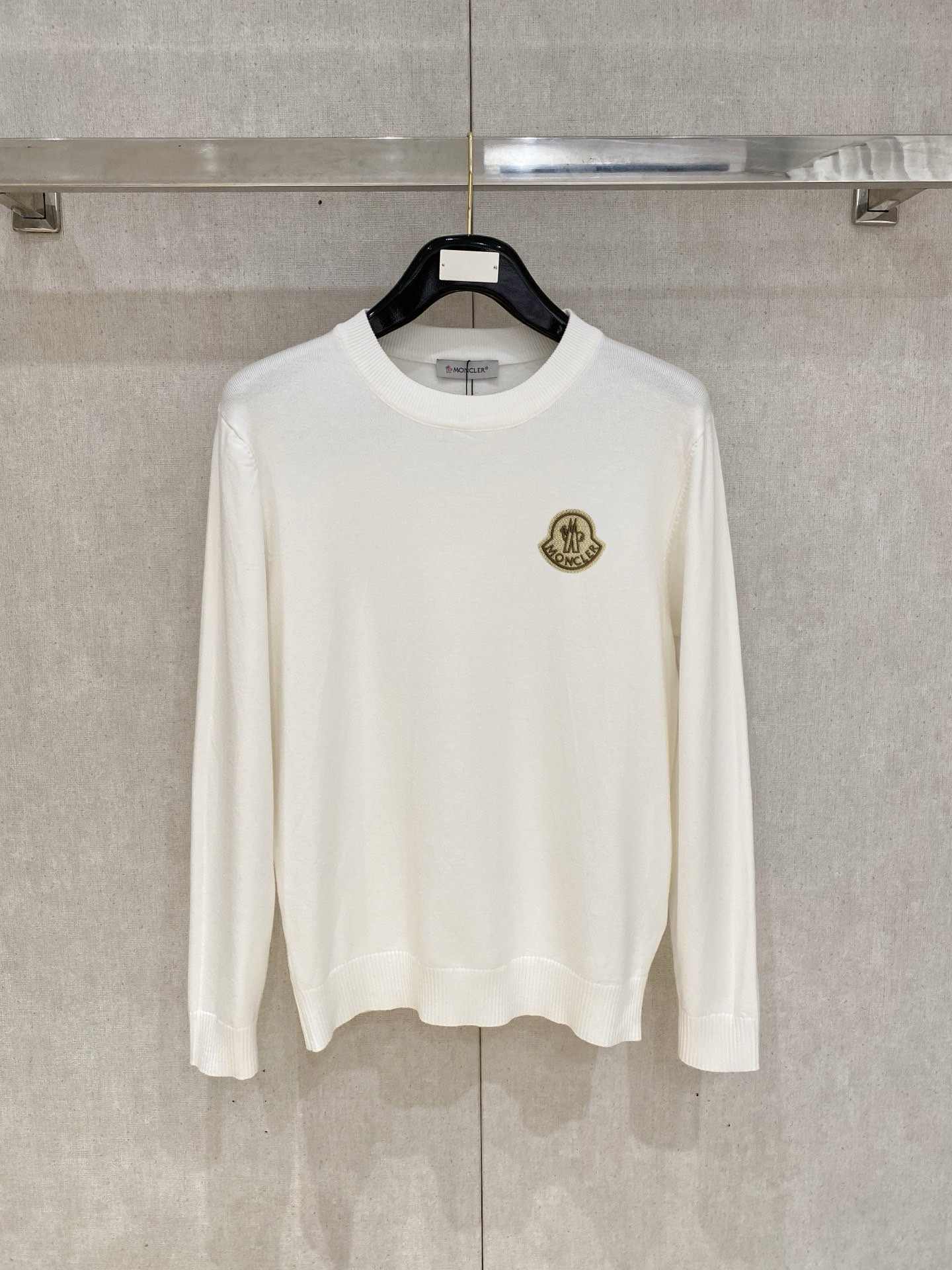 Moncler Logo Wool Sweater